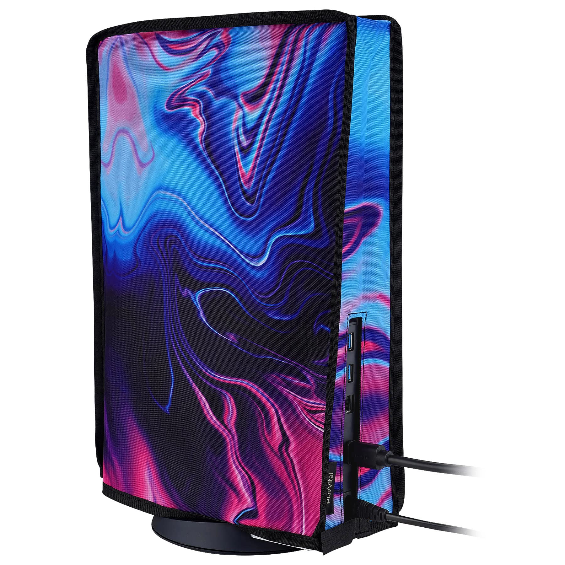 【送料無料】PlayVital ps5コンソールに対応用ダストカバー、ps5コンソールに対応用防水ダ ...