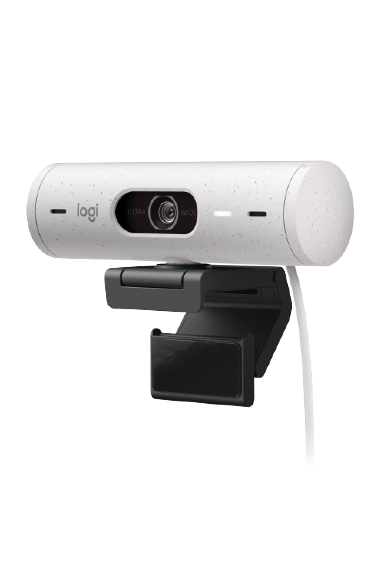 【送料無料】Logicool(ロジクール) Webカメラ フルHD 1080P オートフォーカス 自動光補正 ノイズリダクション マイク 広視野角 90度 プライバシーシャッター Brio 500 C940OW オフホワイト ウェブカメラ ウェブカム PC Mac ノートパソコン Zoom Skype 国内正規品 1年間メ