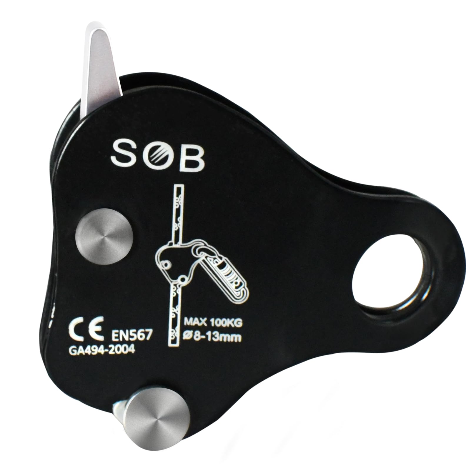 【送料無料】Azarxis マイクロプーリー アッセンダー クライミングプーリー ローププーリー リ ...