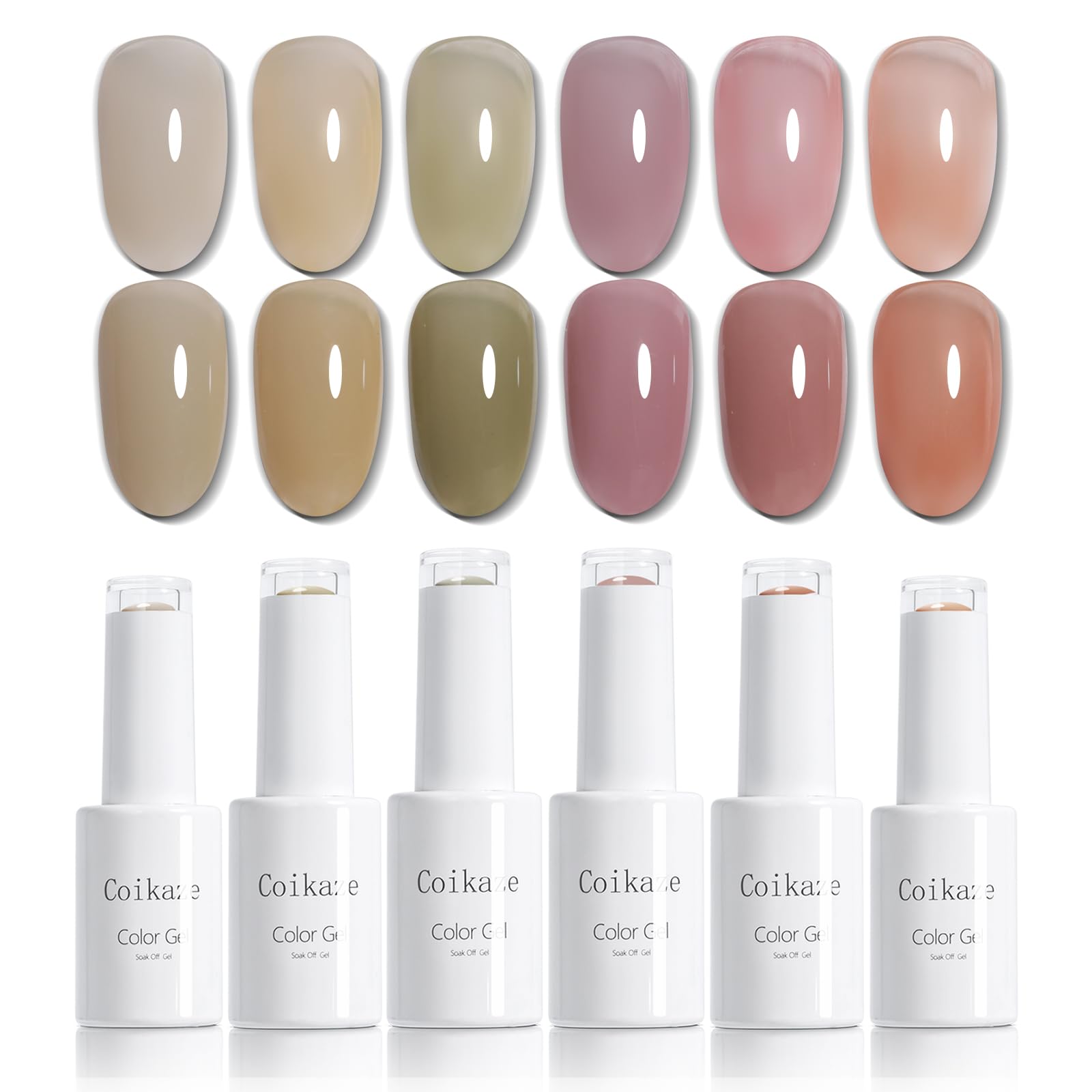 【送料無料】ジェルネイル Coikaze カラージェル 透け感 シアーカラージェル ネイルアート カラーネイ..