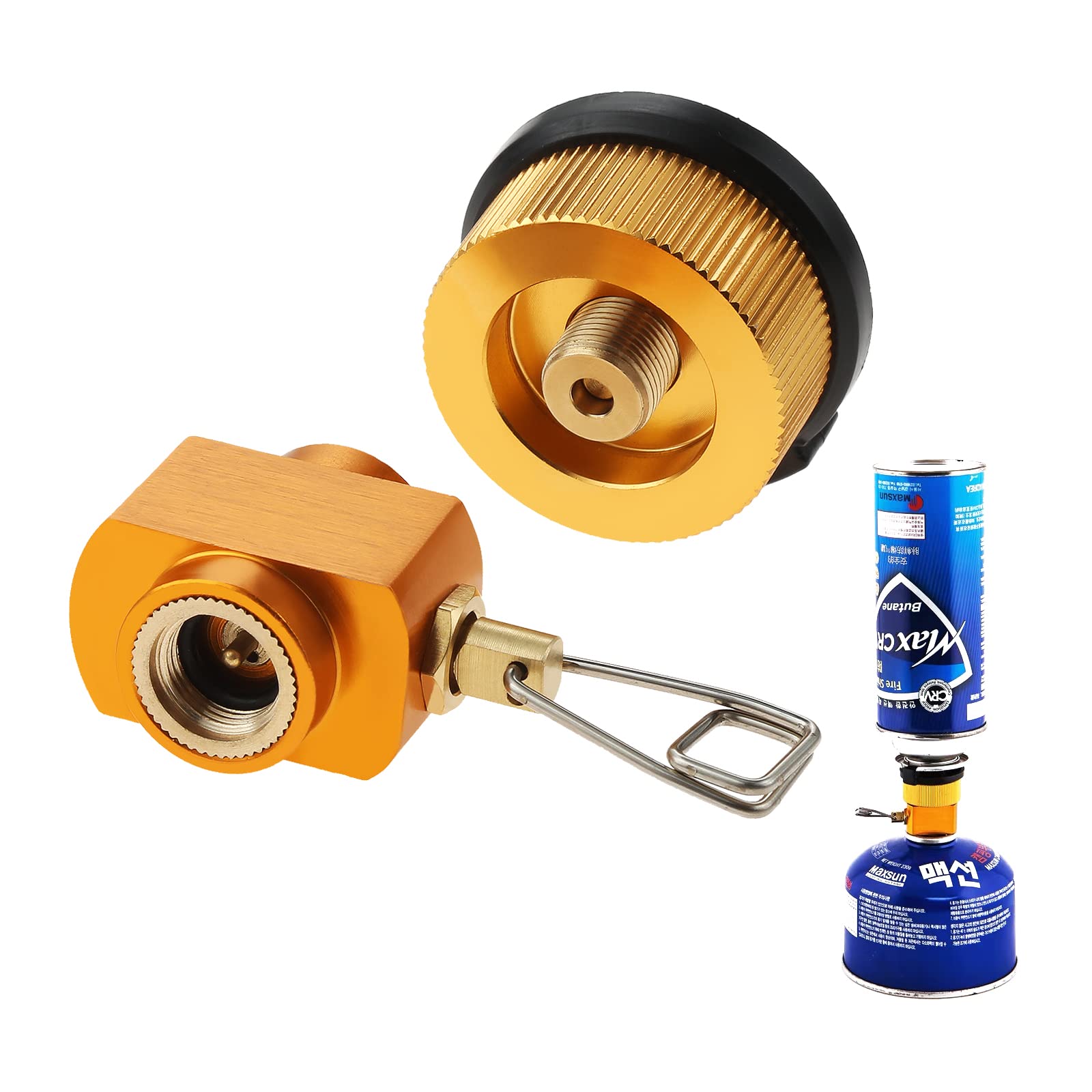 【送料無料】Surieen ガス充填アダプター CB缶からOD缶カセット 詰め替え 変換リフィルアダプター ガス..