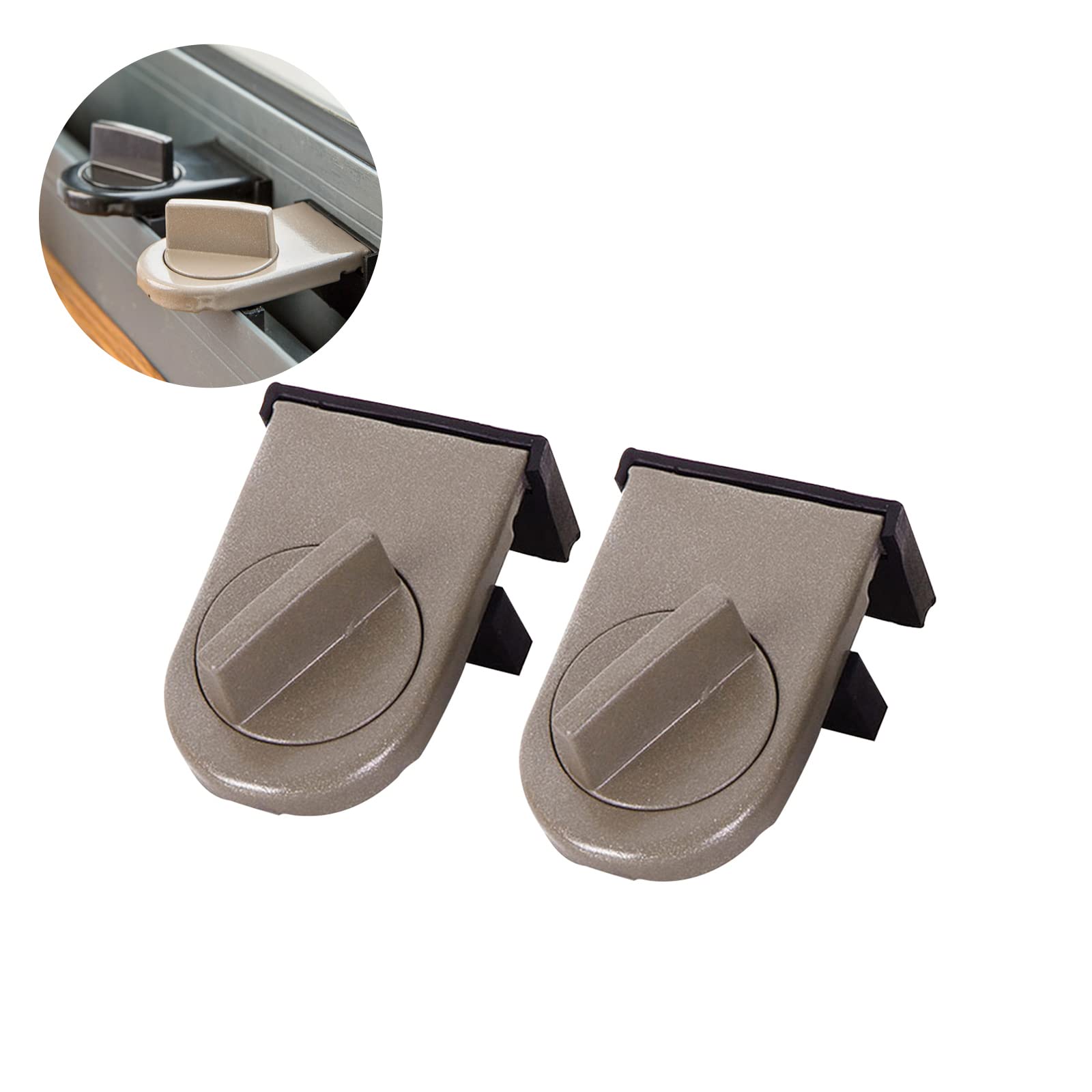 【送料無料】窓 ロック 2個 セット ドア 防犯 サッシ ストッパー 子供安全 ウインドロック ドア ...