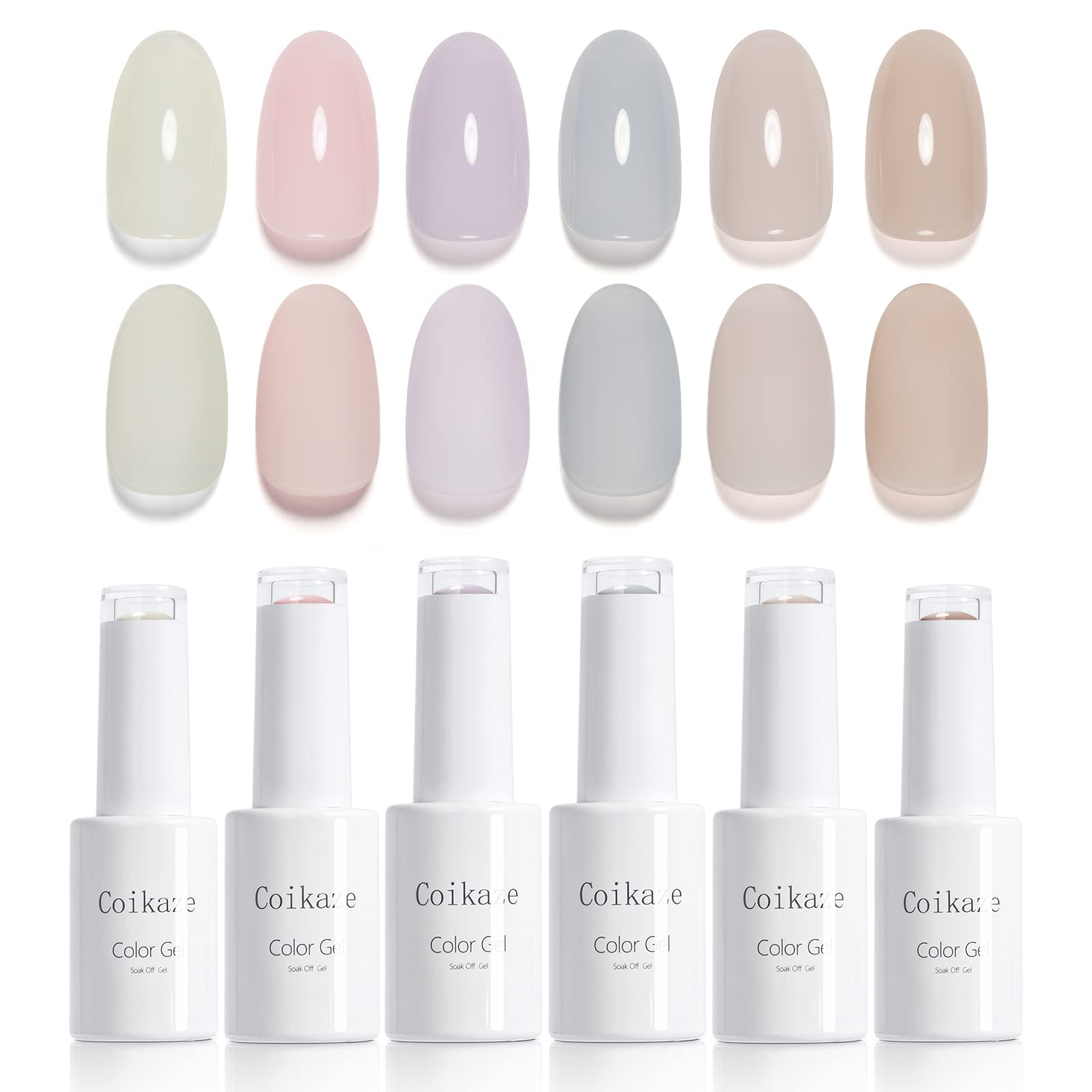 【送料無料】カラージェル Coikaze ジェルネイル カラー 透き通る透明感 シアー カラージェル ネイルカ..