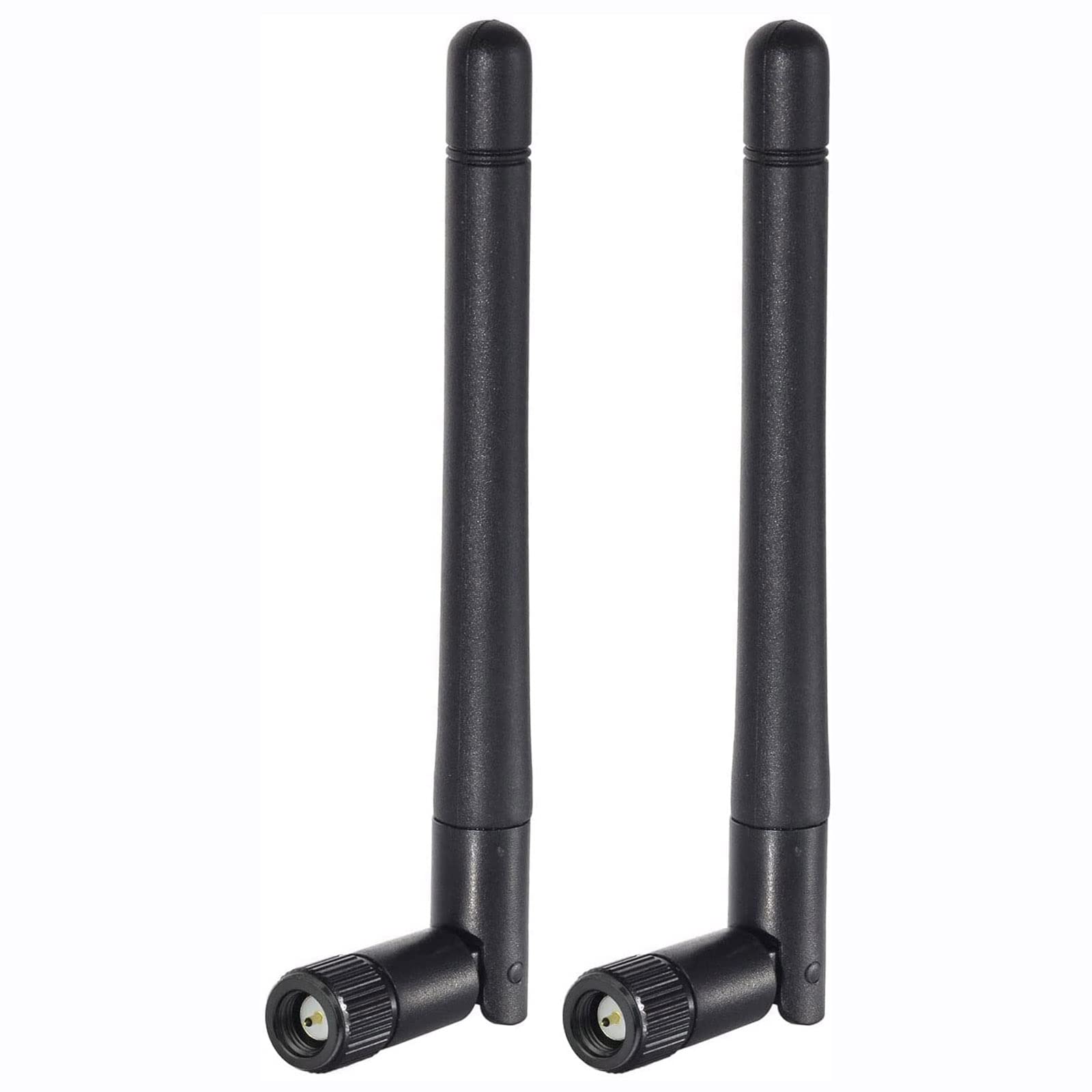 【送料無料】BINGFU 高ゲインデュアルバンドWiFi2.4GHz 5GHz 5.8GHz 9dBi SMAオスアンテナ（2パック）W..