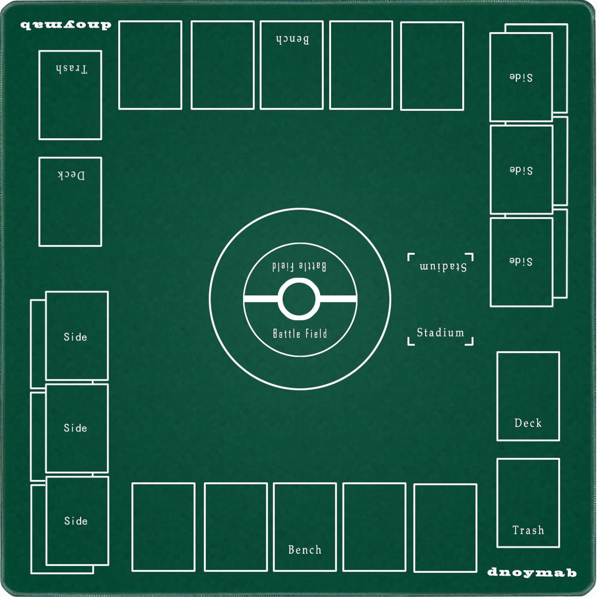 【送料無料】Dnoymab フルサイズ プレイマット カードゲーム 厚さ3mm ラバー プレイマット ...