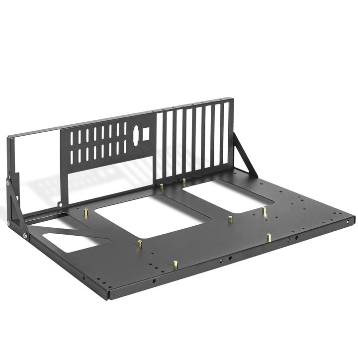 【送料無料】Rxakudedo オープンシャーシ・オープンフレームの開放型pcケース 鉱業フレーム  ...