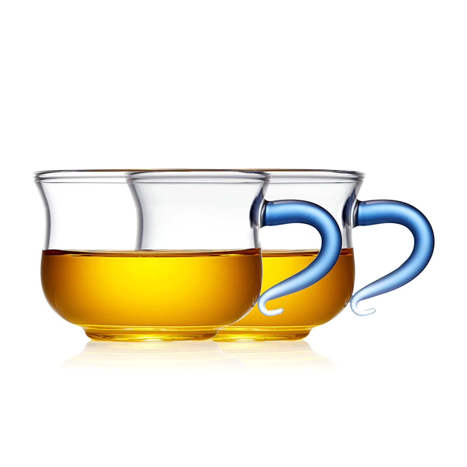 【送料無料】ポカロティー 耐熱ガラス コップ マグカップ 珈琲カップ おしゃれ 130ML 2客セッ ...