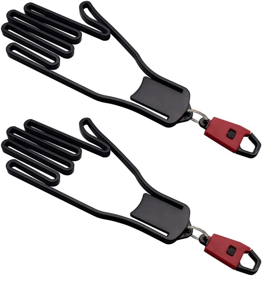 【送料無料】Athvcht ゴルフグローブ ハンガー 2個セット グローブハンガー キャディーバッグ 取付 ホルダー 手袋 ハンガー 乾燥 型崩れ防止 ゴルフ用...