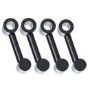 【送料無料】Zukida 車のフック 金属フック アルミニウム合金素材と驚くべき製造プロセスは 2パック自動後部座席フック 柔軟な回転 取り付けが簡単 追加の保...