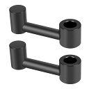 【送料無料】Zukida 車のフック 金属フック アルミニウム合金素材と驚くべき製造プロセスは 2パック自動後部座席フック 柔軟な回転 取り付けが簡単 追加の保...