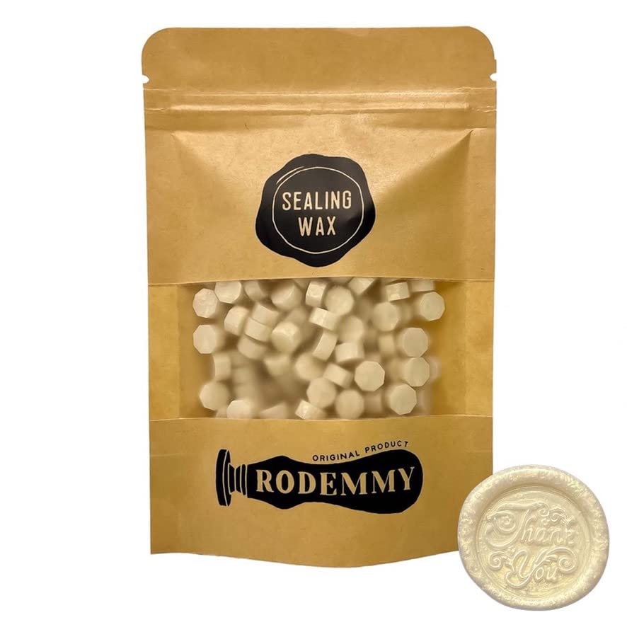 【送料無料】（RODEMMY） シーリングワックス 200粒 (偏光パールゴールド)