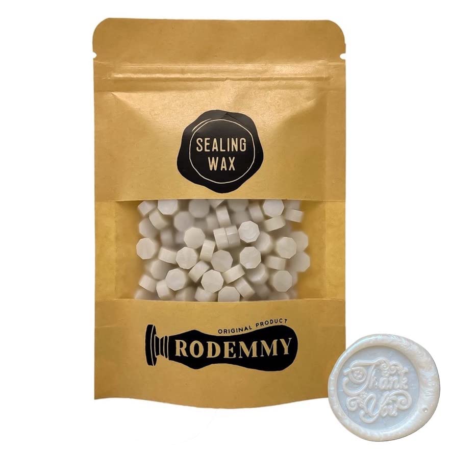 【送料無料】（RODEMMY） シーリングワックス 200粒 (偏光パールブルー)