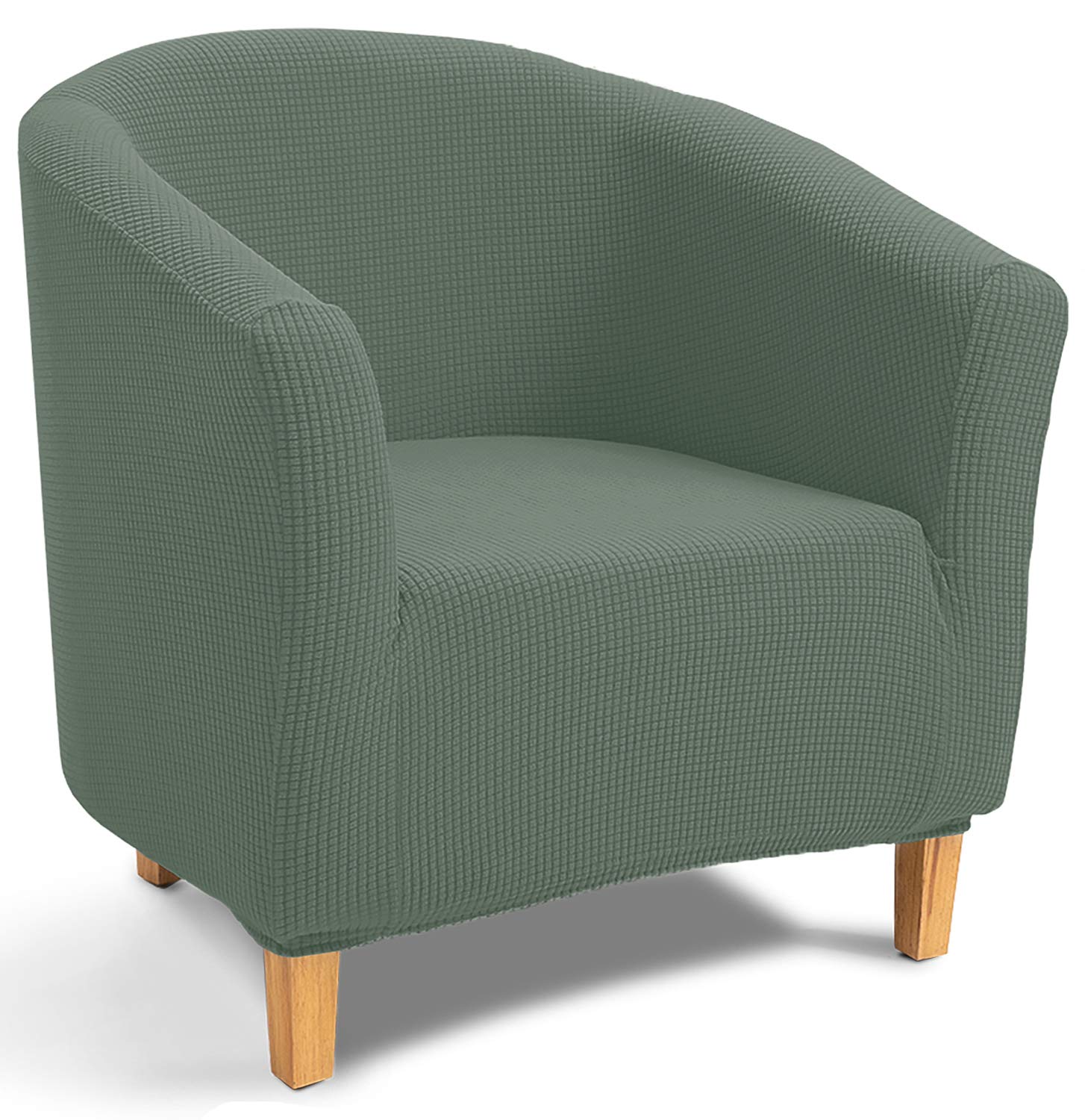 【送料無料】TIANSHU ソファーカバー 1人掛け, 肘付き 一体型 きチェアカバー 無地 縦横弾 ...