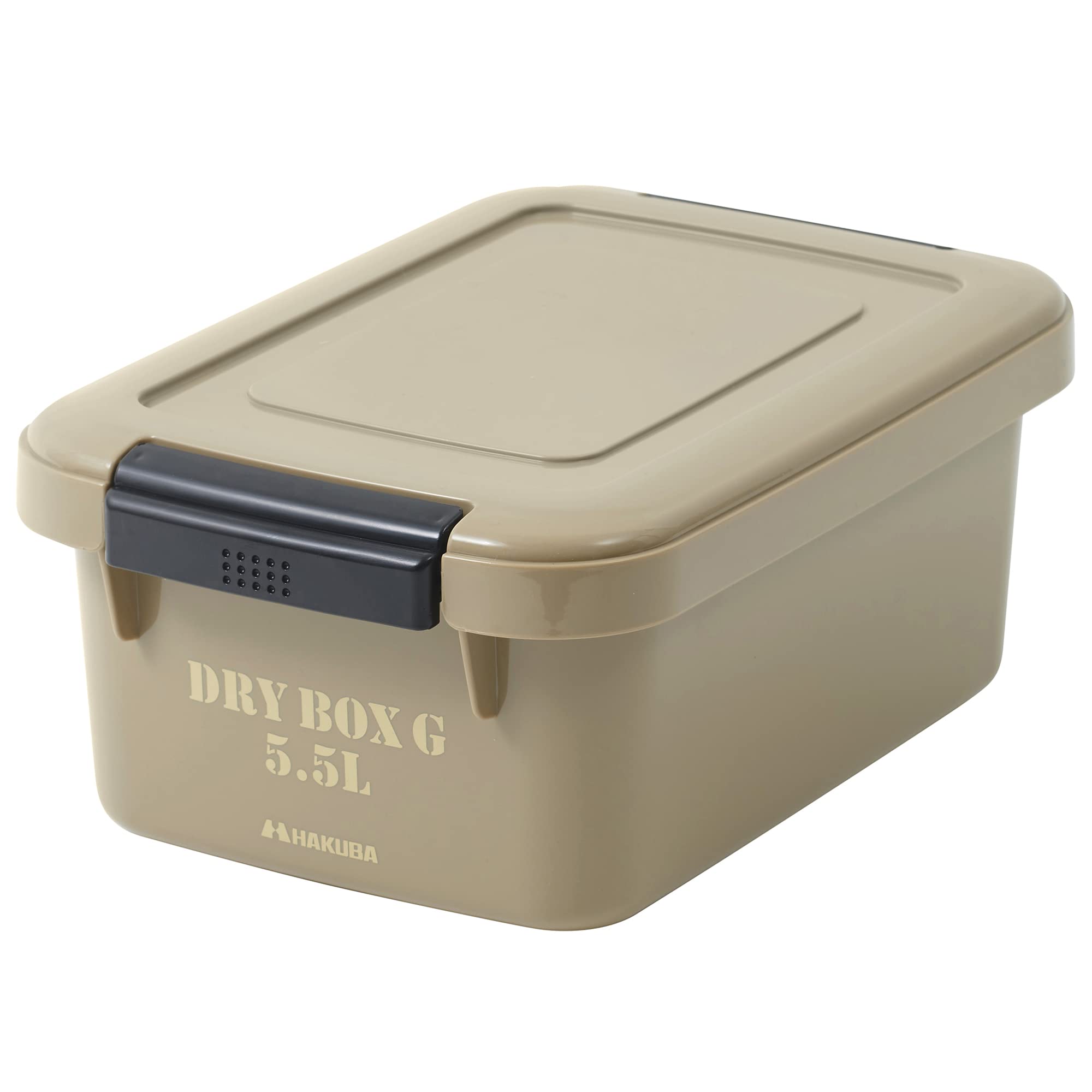 【送料無料】ハクバ HAKUBA 防湿保管ケース ドライボックスG 5.5L ベージュ DBG55CYT 33616 カビ対策 湿気対策 スタッキング可能 乾燥剤付属 日本製 防湿庫
