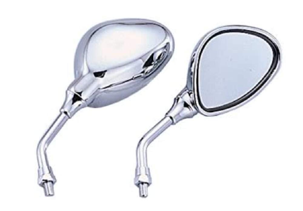 【送料無料】キタコ(KITACO) スマートミニミラー 正ネジM8 左右1SET 汎用 メッキ675-0800111