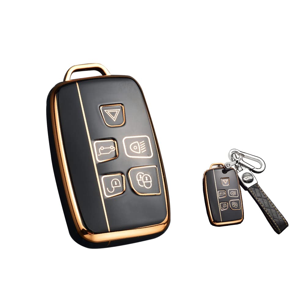 【送料無料】[SANRILY] キーホルダー スマートキーケース キーカバー ランドローバー向けの  ...