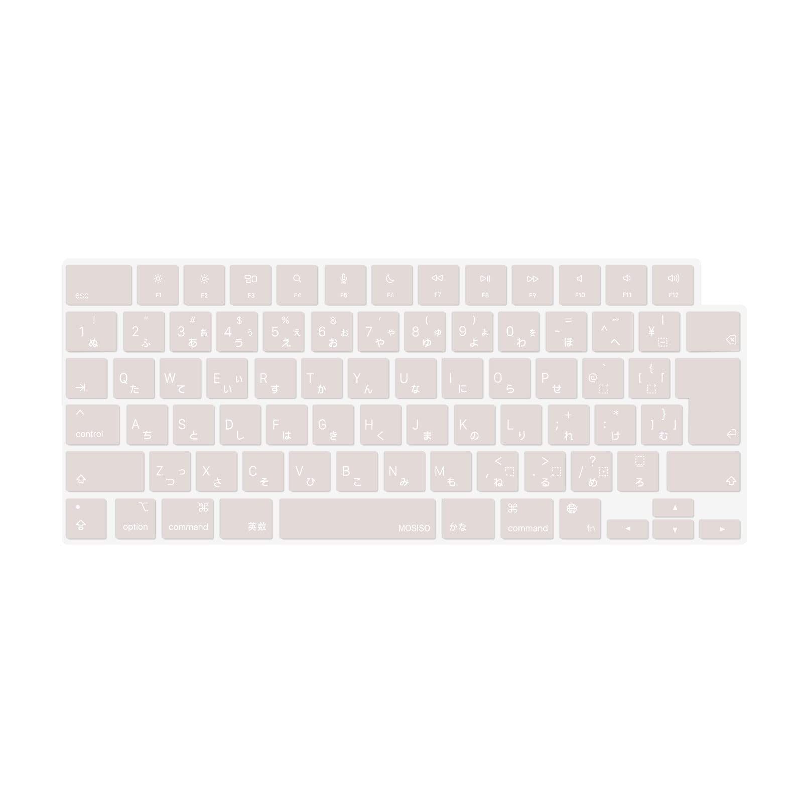 【送料無料】MOSISO ノートパソコン キーボードカバー 対応機種 MacBook Air 13.6/15(M3 M2チップ)A311..