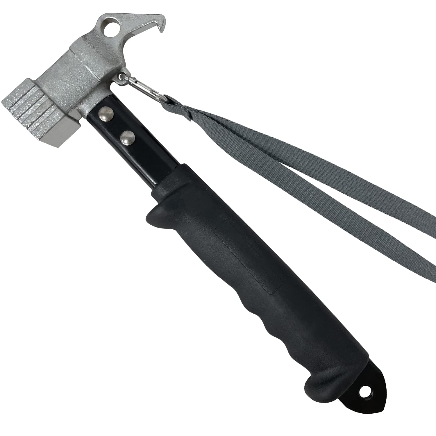 【送料無料】Sutekus 鍛造ハンマー 高強度 手に馴染みやすい ラバーグリップ仕様 キャンプ用 ペグ打ち..