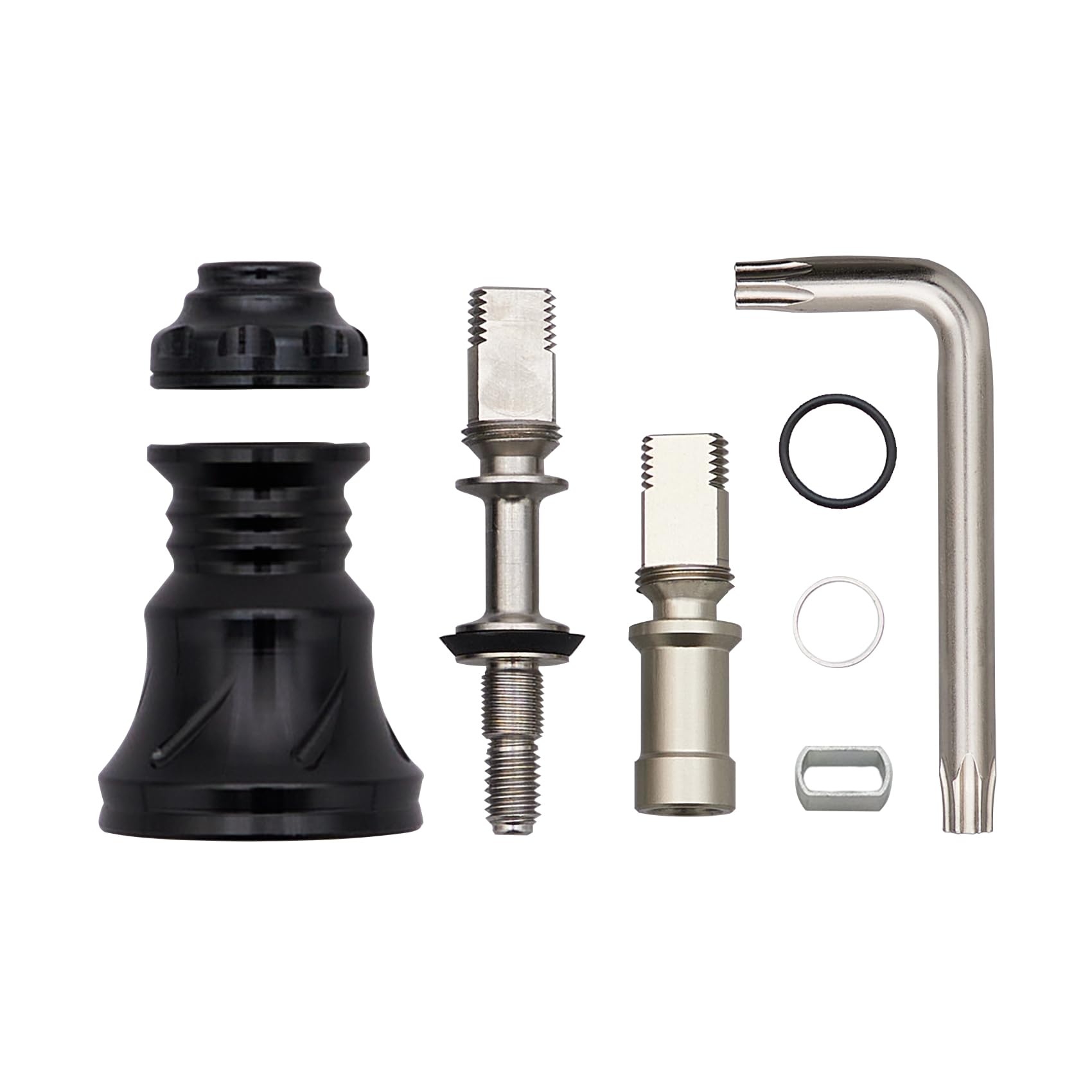 【送料無料】HEIGHTEN 改良 リール ハンドル スカート V3.0 HEIGHTEN スピニングリール ハンドル専用 (ブラック) (169)