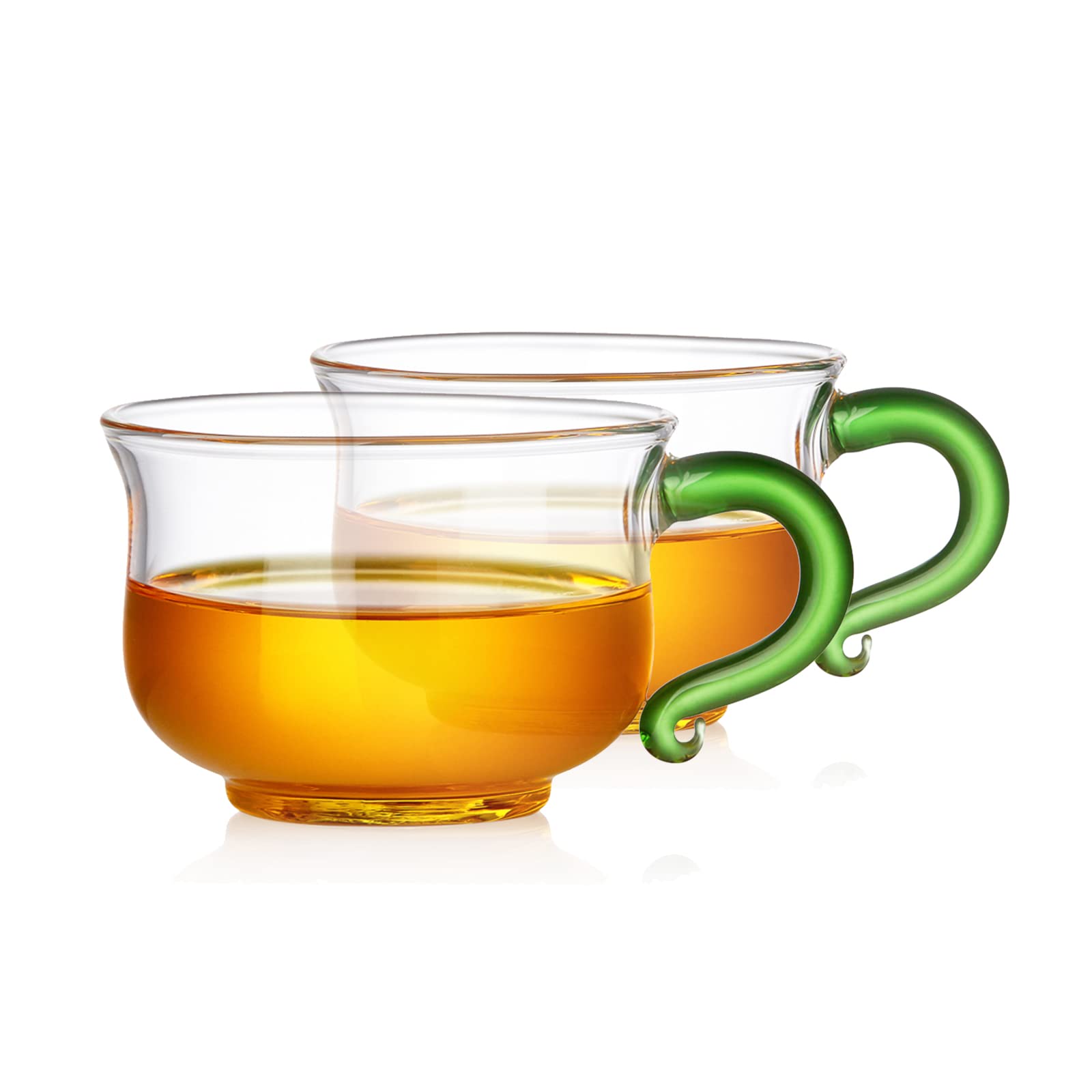 【送料無料】ポカロティー 耐熱ガラス コップ マグカップ 珈琲カップ おしゃれ 130ML 2客セッ ...