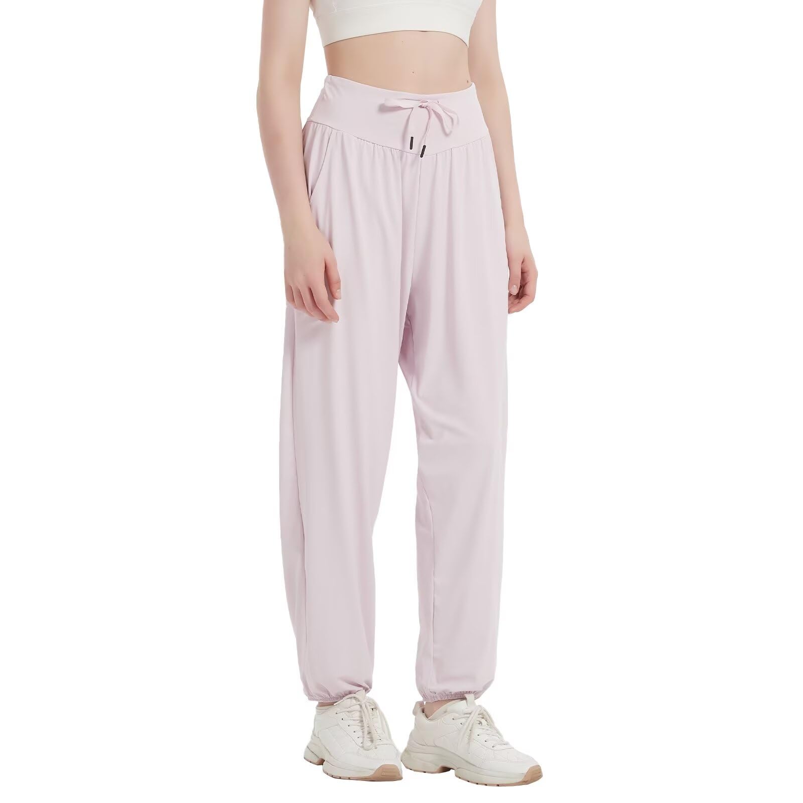 【送料無料】[Sillictor] ジョガーパンツ レディース ゆったり ヨガパンツ スポーツ サルエルパンツ トレーニングウェア ランニング ロングパンツ アクティブ ジャージ下 ヨガウェア 0180pk-S