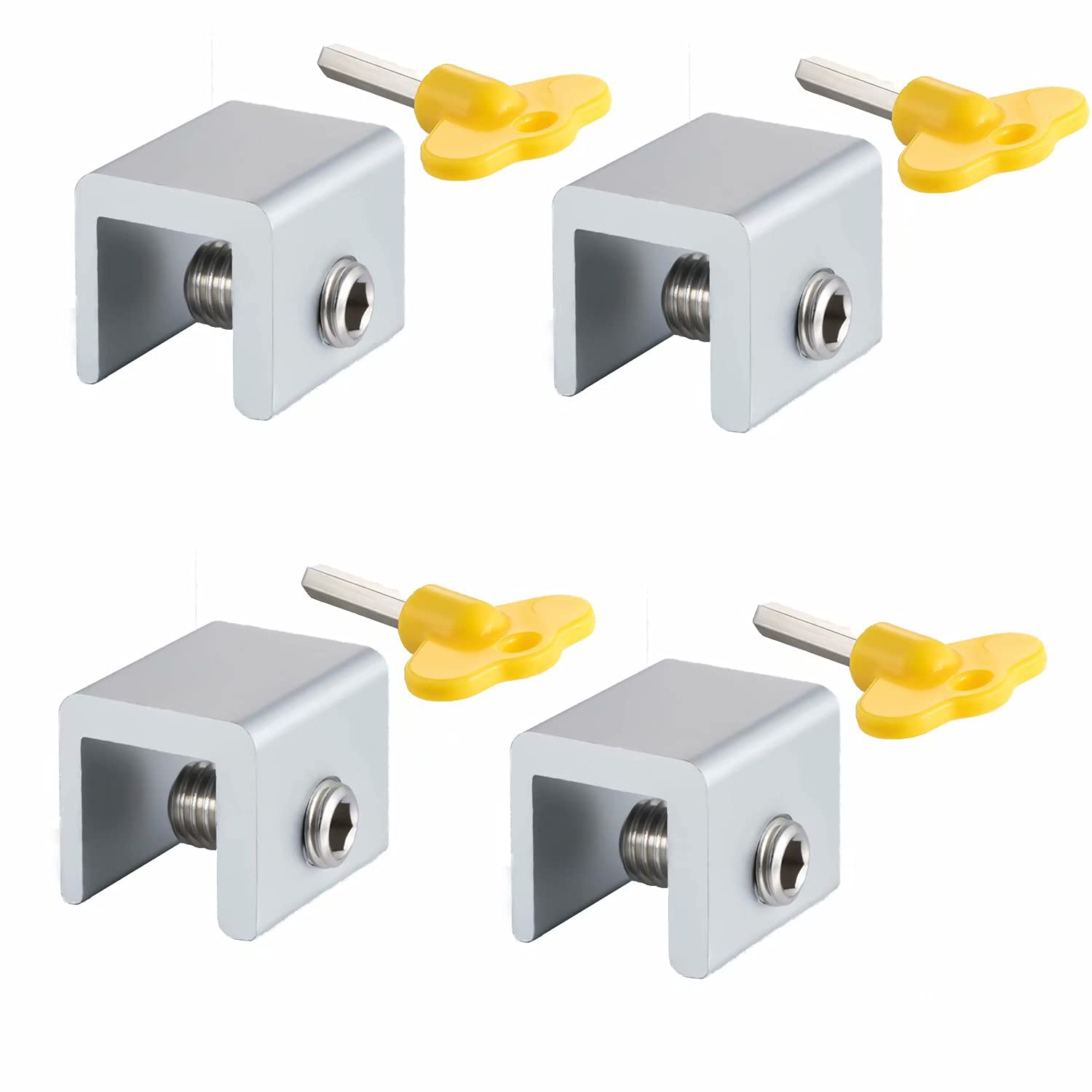 【送料無料】RICISUNG 窓 ロック 安全ロック ドア ウインドロック補助錠 防犯 サッシ スト ...