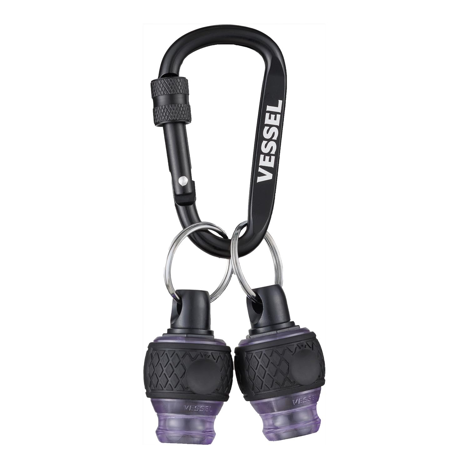 【送料無料】ベッセル(VESSEL) ボールグリップ クイックキャッチャー ギャラクシー 2個組 (紫) ビット..