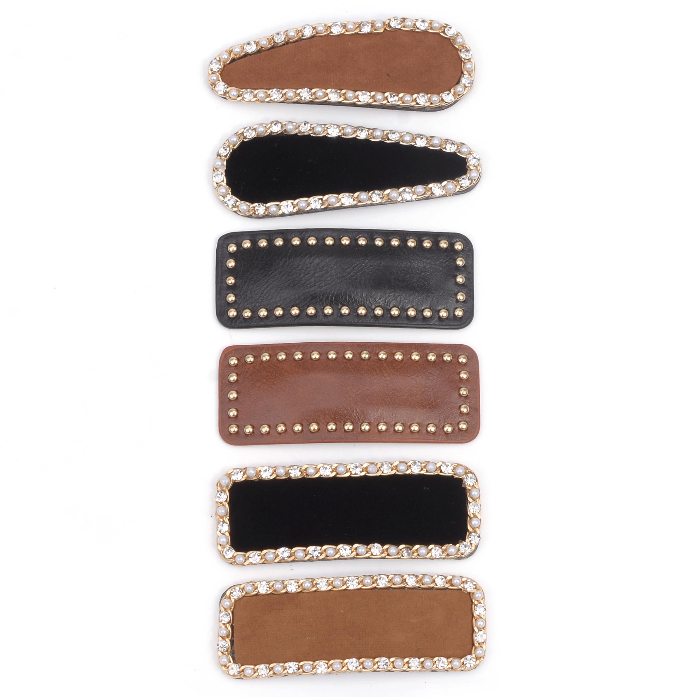 【送料無料】BIANHUAN ヘアピン おしゃれ パッチンピン スリーピン パッチンどめ ヘアクリップ 大きめ ..