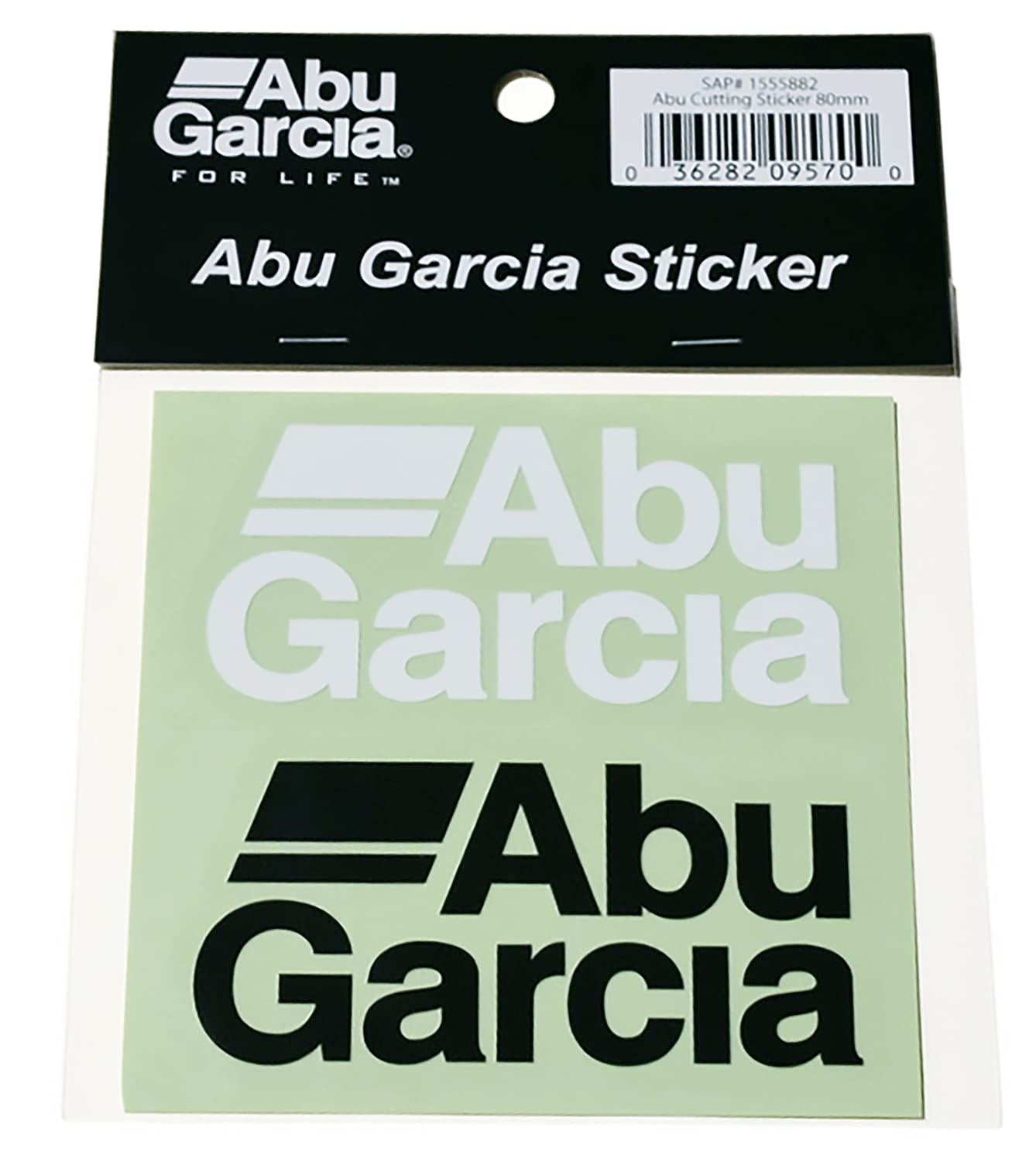 【送料無料】AbuGarcia (アブガルシア) カッティングステッカー 80mm