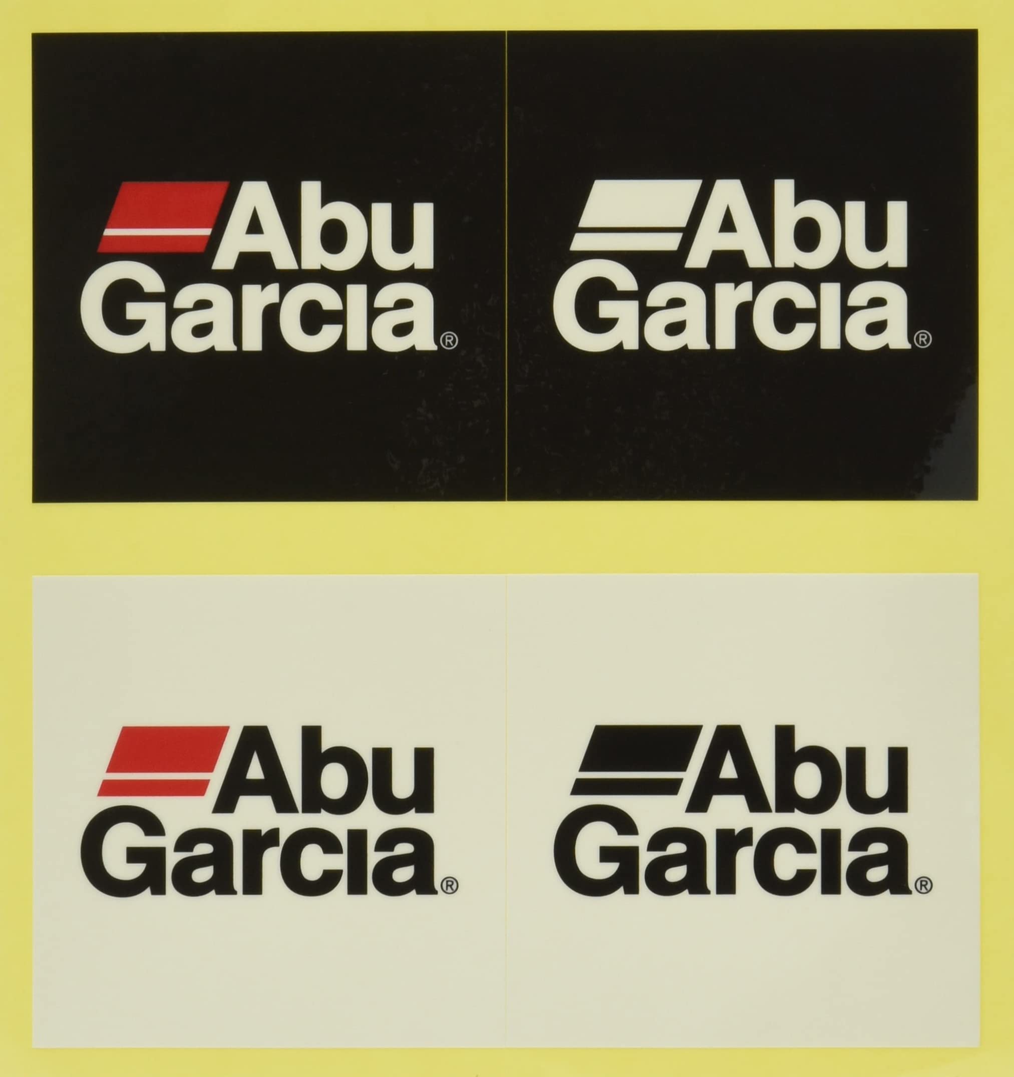 【送料無料】AbuGarcia (アブガルシア) ウォータープルーフステッカー 50mm