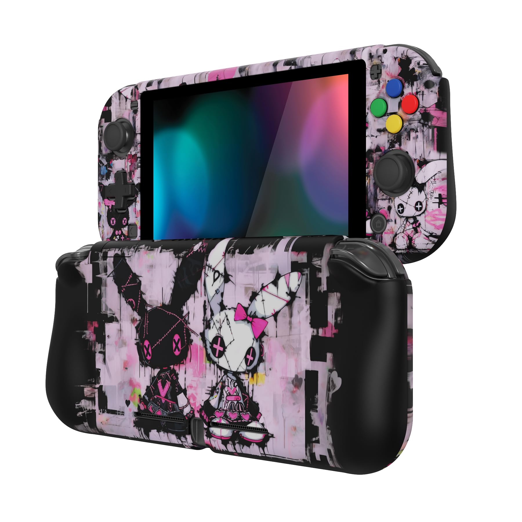 【送料無料】PlayVital ZealProtect Nintendo Switch Liteに対応用保護シェル(パタンデザイン)、Switch..