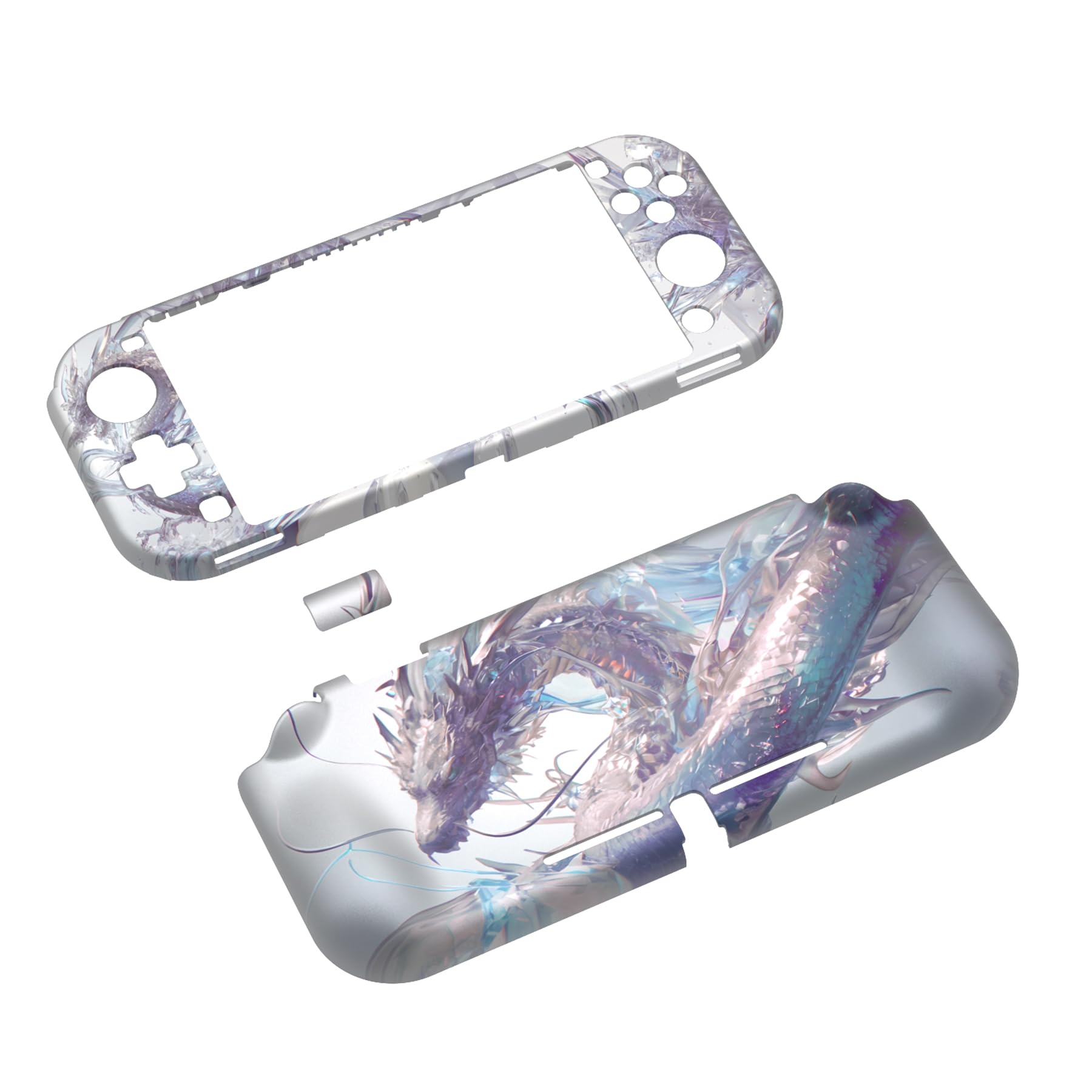 【送料無料】PlayVital ZealProtect Nintendo Switch Liteに対応用保護シェル(パタンデザイン)、Switch..