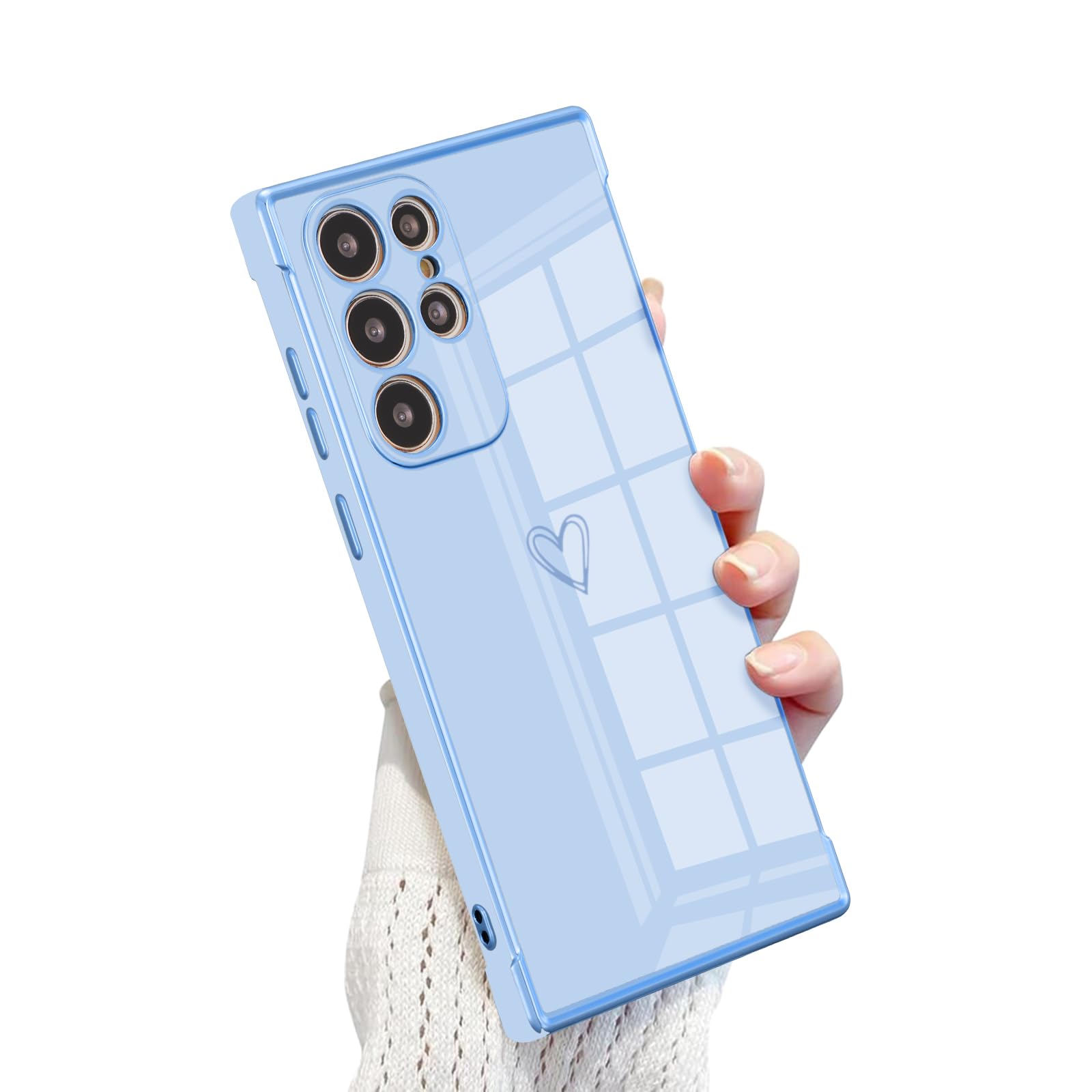 ������̵����QLTYPRI Galaxy S24 Ultra ������ SC-52E/ SCG26 TPU ���С� �ϡ������� ������� �ڹ� �İ��� ���� �͵�...