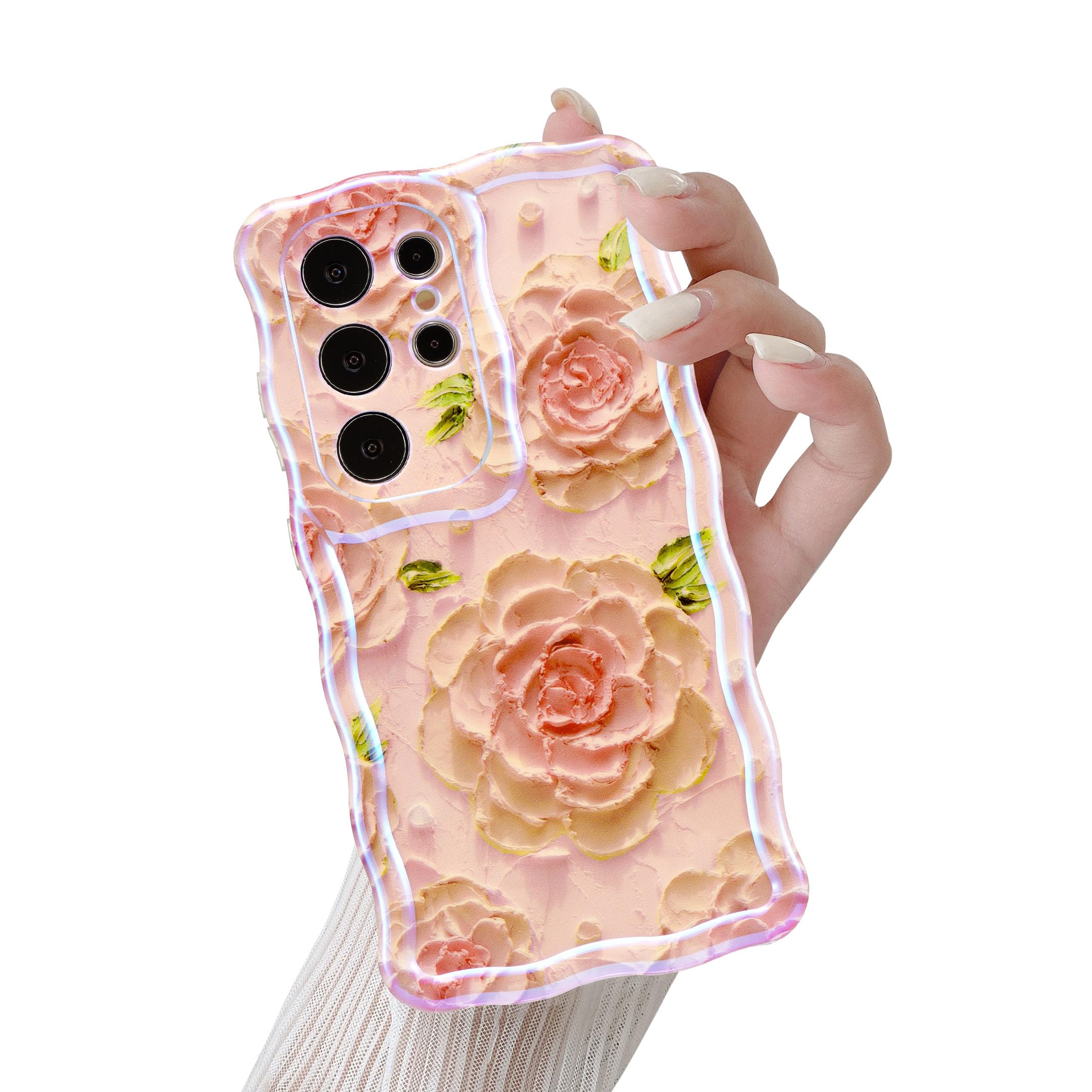 ������̵����QLTYPRI Galaxy S24 Ultra ������ ����饯����S24 Ultra ������ SC-52E SCG27 TPU ���С� ��������...