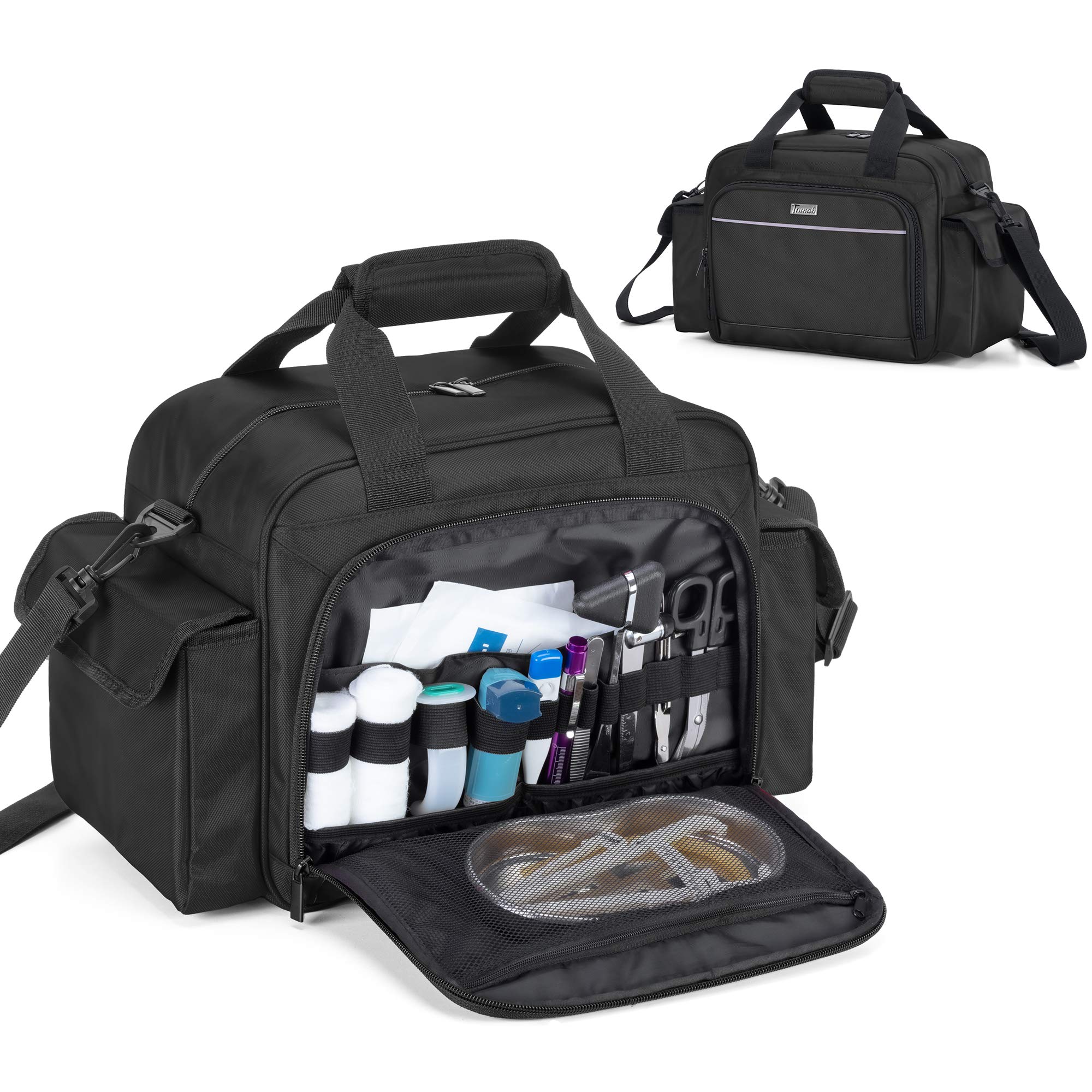 【送料無料】Trunab 救急バッグ 大容量 メディカルバッグ 訪問バッグ 【バッグのみ】医療バッグ ...