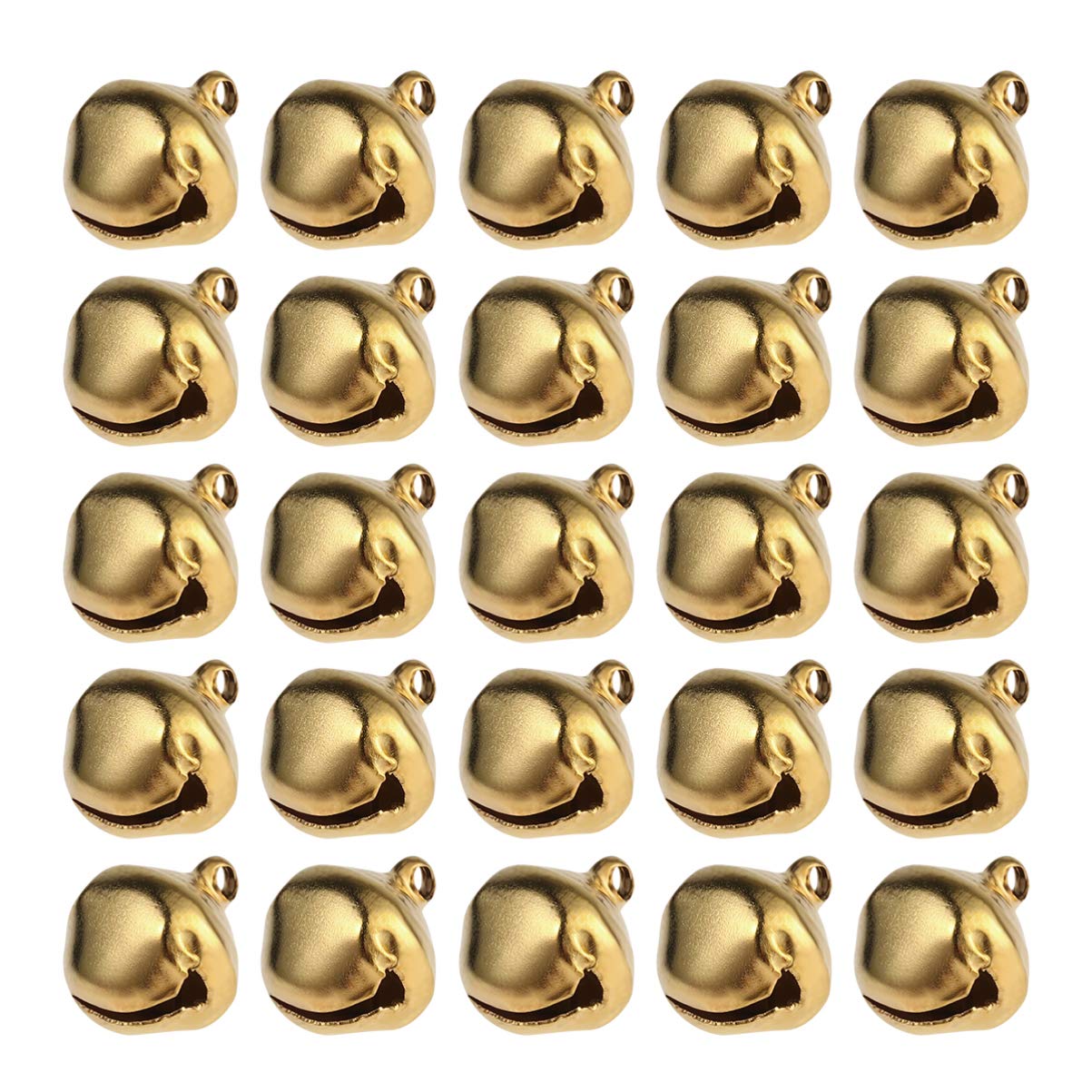 【送料無料】WINOMO 鈴 ベル ミニベル 100個セット 12mm クリスマス鈴 クリスマス飾り スズ セット ジ..