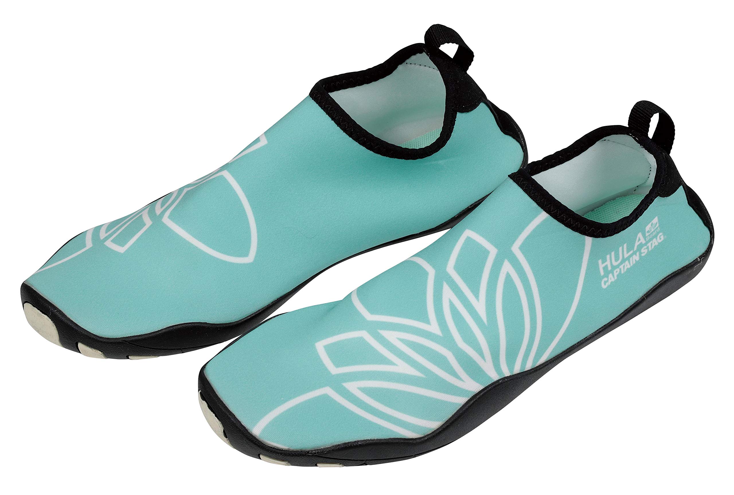 【送料無料】キャプテンスタッグ(CAPTAIN STAG) マリンシューズ アクアシューズ ドロップウォーターシューズ 男女兼用 28cm ライトブルー 収納ケース付き HULA UX-1163