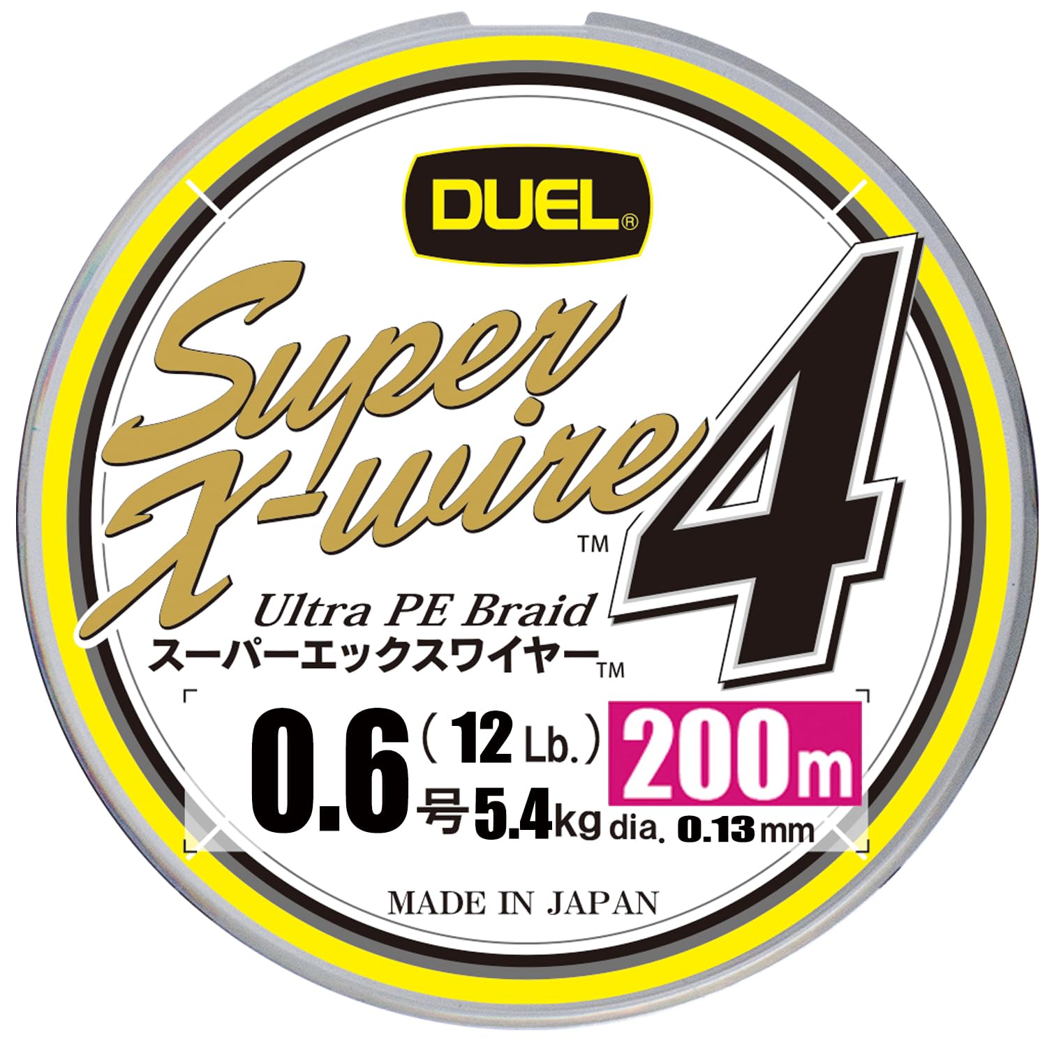 【送料無料】DUEL (デュエル) PEライン 釣り糸 スーパーエックスワイヤー4 【 ライン 釣りライン 釣具 ..