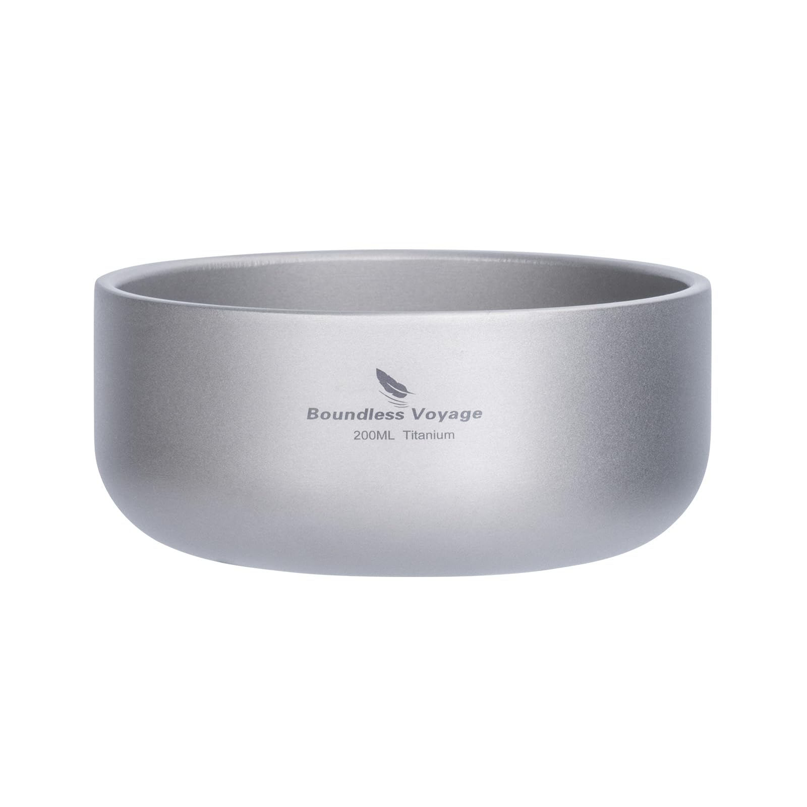 【送料無料】Boundless Voyage チタンボウル お茶碗 二重構造 お椀 耐熱 軽量 チタン 食器 テーブルウ..
