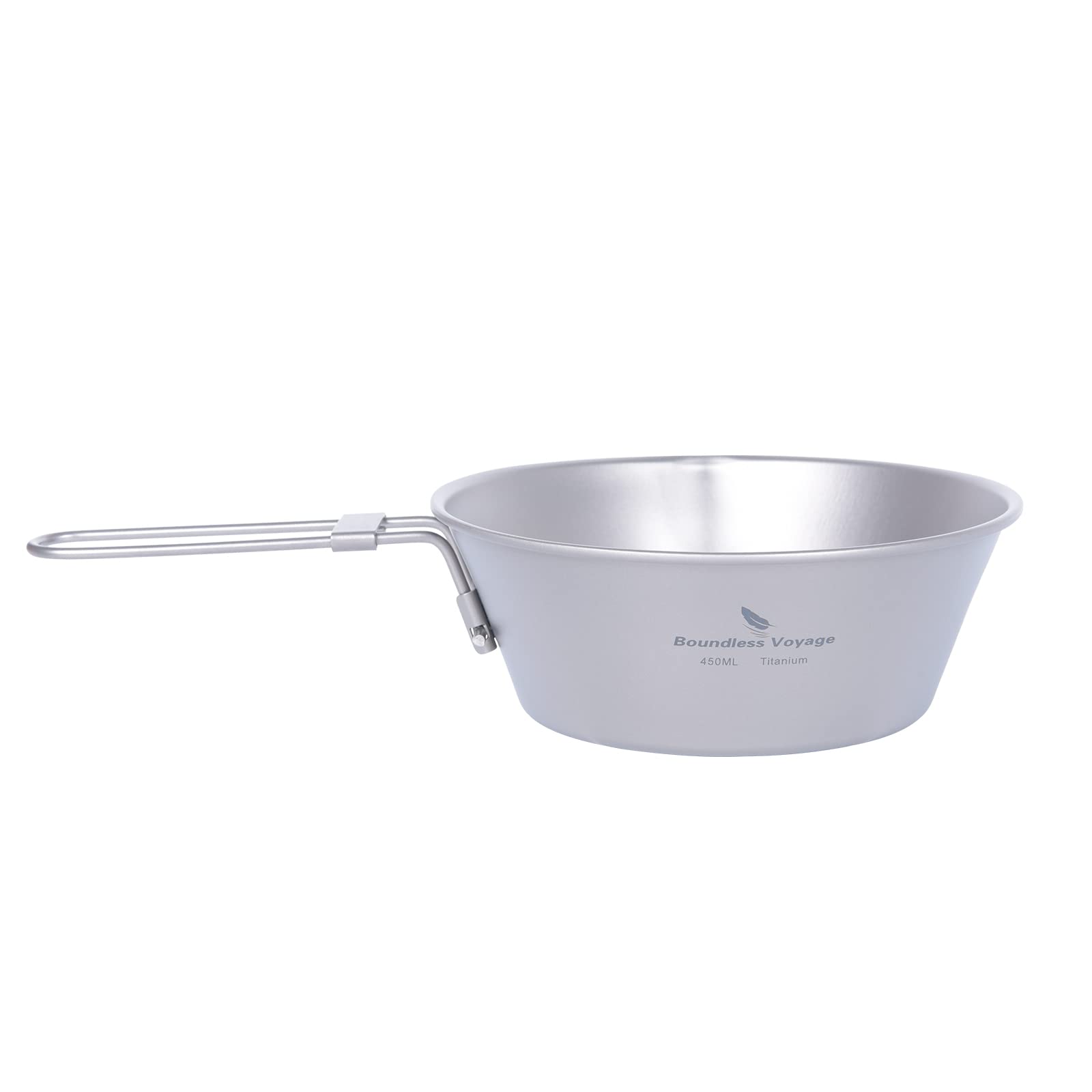 【送料無料】Boundless Voyage チタン シェラカップ 口付 チタンカップ マグ キャンプ 食器 調理器具 (..