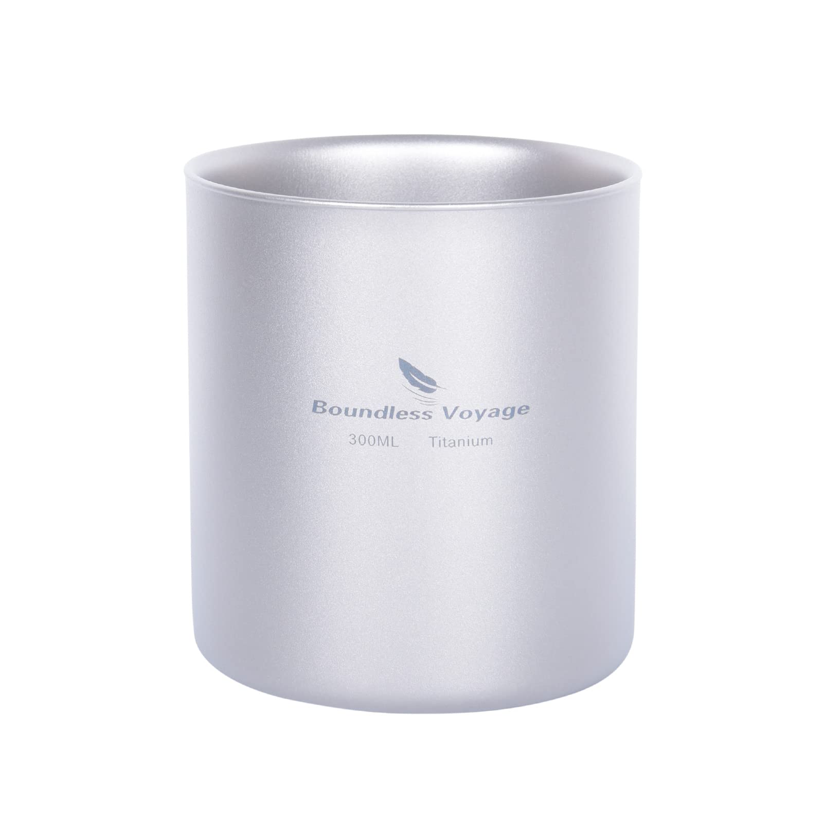 【送料無料】Boundless Voyage チタンマグカップ 二重構造 アウトドア用マグカップ ダブルウォール 保..