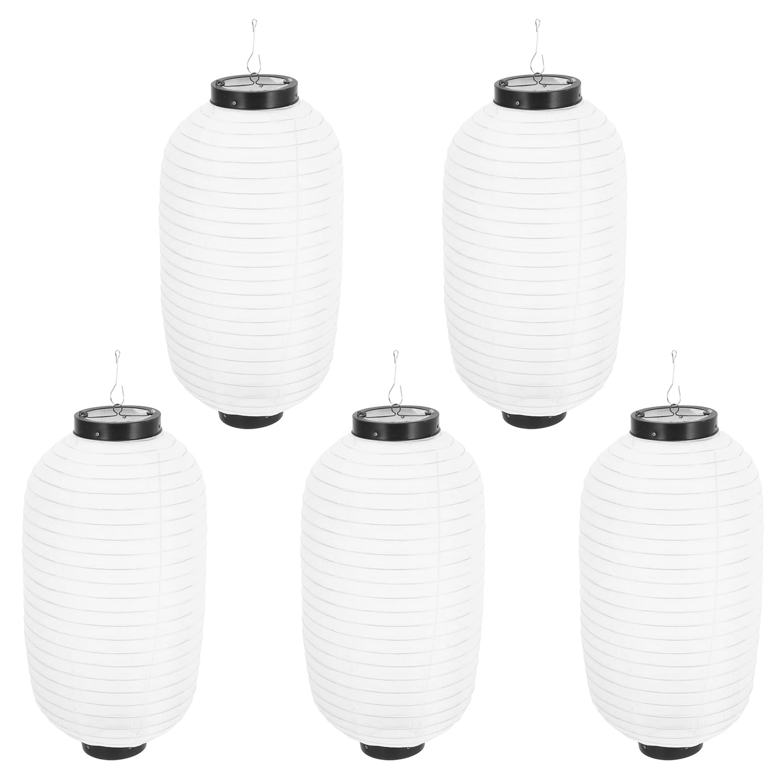 【送料無料】NUOLUX 提灯 ちょうちん 長型 白 防水 お祭り 10インチ パーティー イベント ...