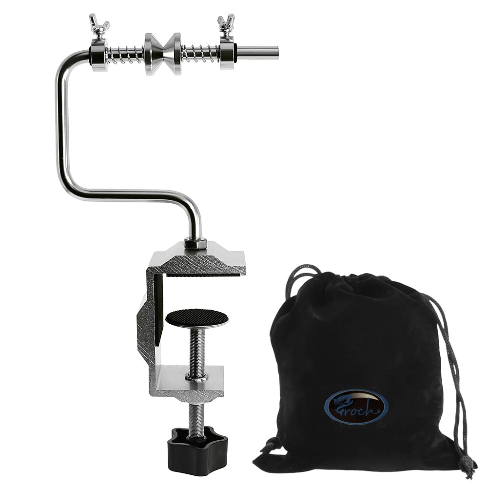 【送料無料】Croch 糸巻き機 釣りライン巻 巻取り ラインワインダー 糸巻き器 クランプ付き釣り糸スプ..