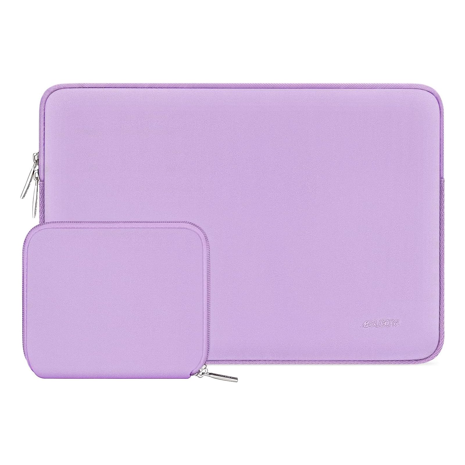 【送料無料】MOSISO ラップトップ スリーブバッグ 対応機種 Laptop 13.3インチ、小さなケース付き ネオプレン素材 バッグ (パープル)