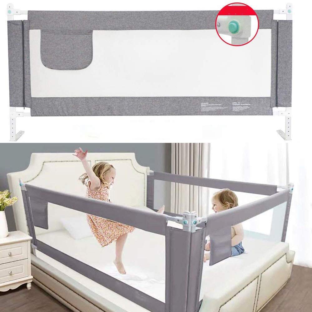 商品情報商品の説明主な仕様 【調節可能な高さ】：マットレスの厚さに従って高さを自由に調節でき、高さ70から93cmまで調整可能です。持ち上がる棒はベッドの側面で坐ることを促進するためにベッドの表面で下げることができ、様々の厚さのマットレスとプラットフォームベッドに対応できます。100cmのフェンスをご購入の場合は以下のリンクをご参照ください。www./dp/B0BCD3BYPHbr【取付簡単・収納便利】：取り付けはとても簡単でお母さん一人で簡単に組み立てます。 上下に自由に移動でき、使わない時には引き下げて簡単収納できます。お子さまのお世話をする際に邪魔になりません。【安全性】：環境に優しい材料で作られており、しっかりと固定され、丈夫な構造でお子様がベッドからの転落防止、ふとんのずれ、蹴り出し防止に最適です。【お手入れ便利】：高品質オックスフォードを使用、通気性が抜群の上に、清潔もしやすく、また、収納ポケットつき、タオルやおむつなどの小物収納でき、お母さんが嬉しいアイテムです。【パッケージ】：フェンス本体*1+安全ベルト*1+日本語説明書*1+取り付けツール*1