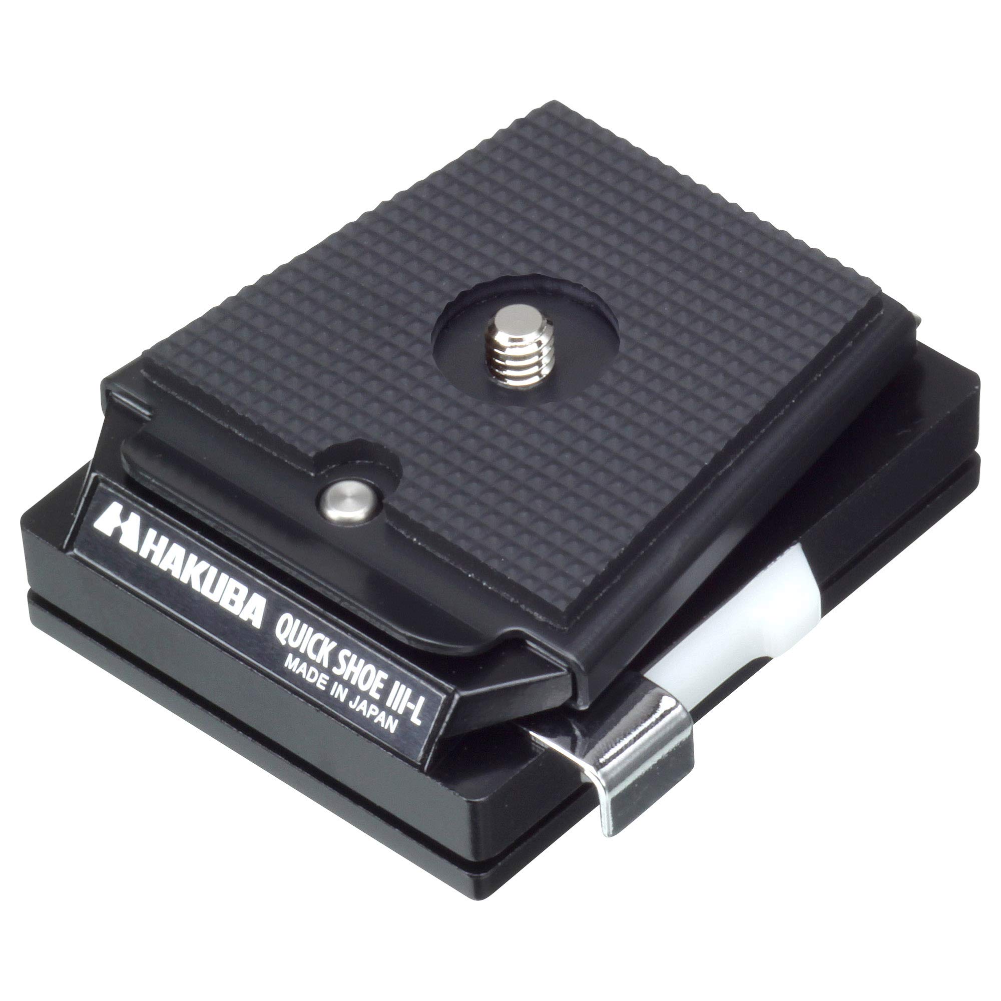 【送料無料】ハクバ HAKUBA 三脚アクセサリー クイックシューIII Lサイズ ベースとアダプターのセット デジカメ 一眼カメラ ビデオカメラ クイックリリースプレート HQS3-L 4977187304695