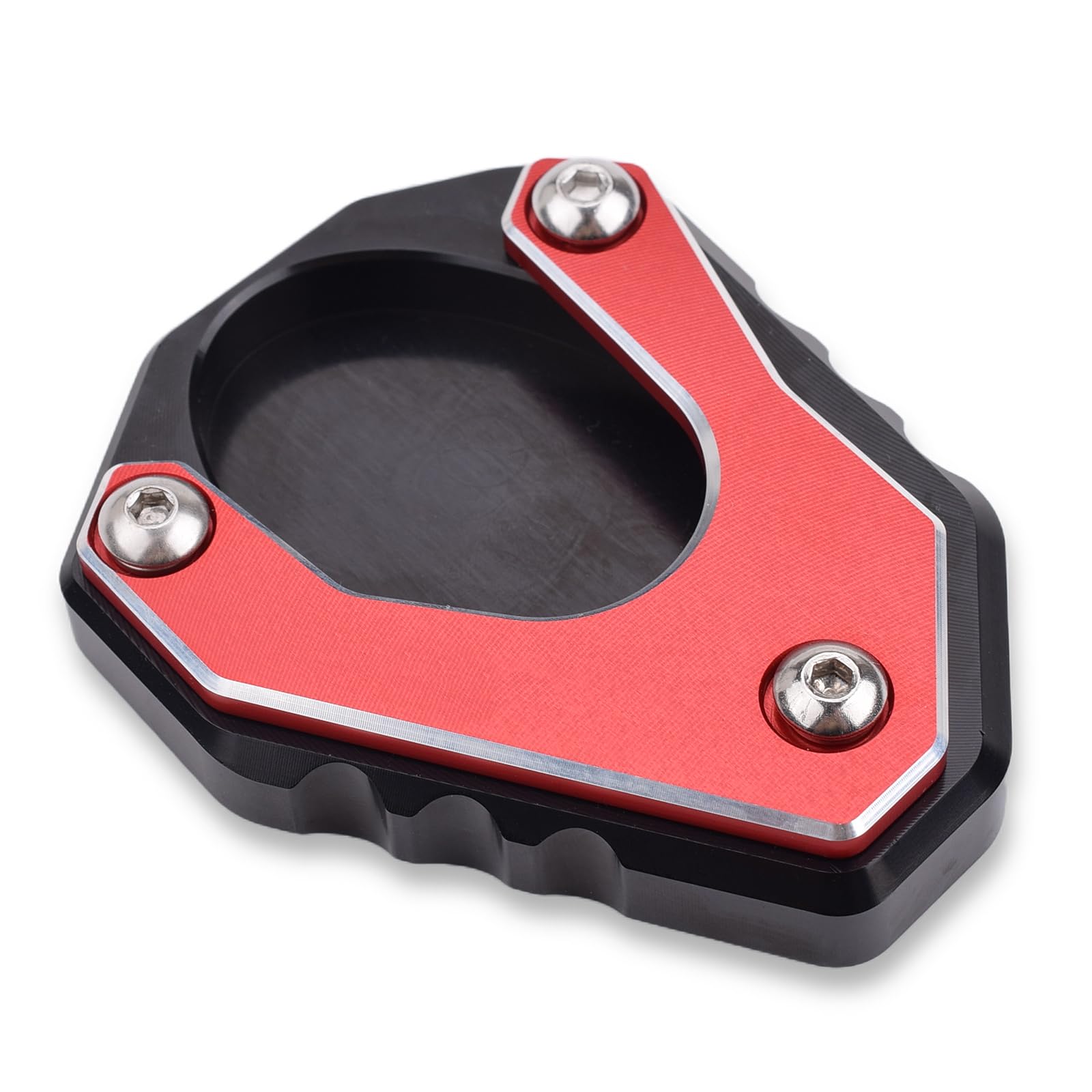 【送料無料】LEDISHUN バイク サイドスタンド プレート に適合する カワサキ ZX-25R(2020-2025) ZX-4R ..