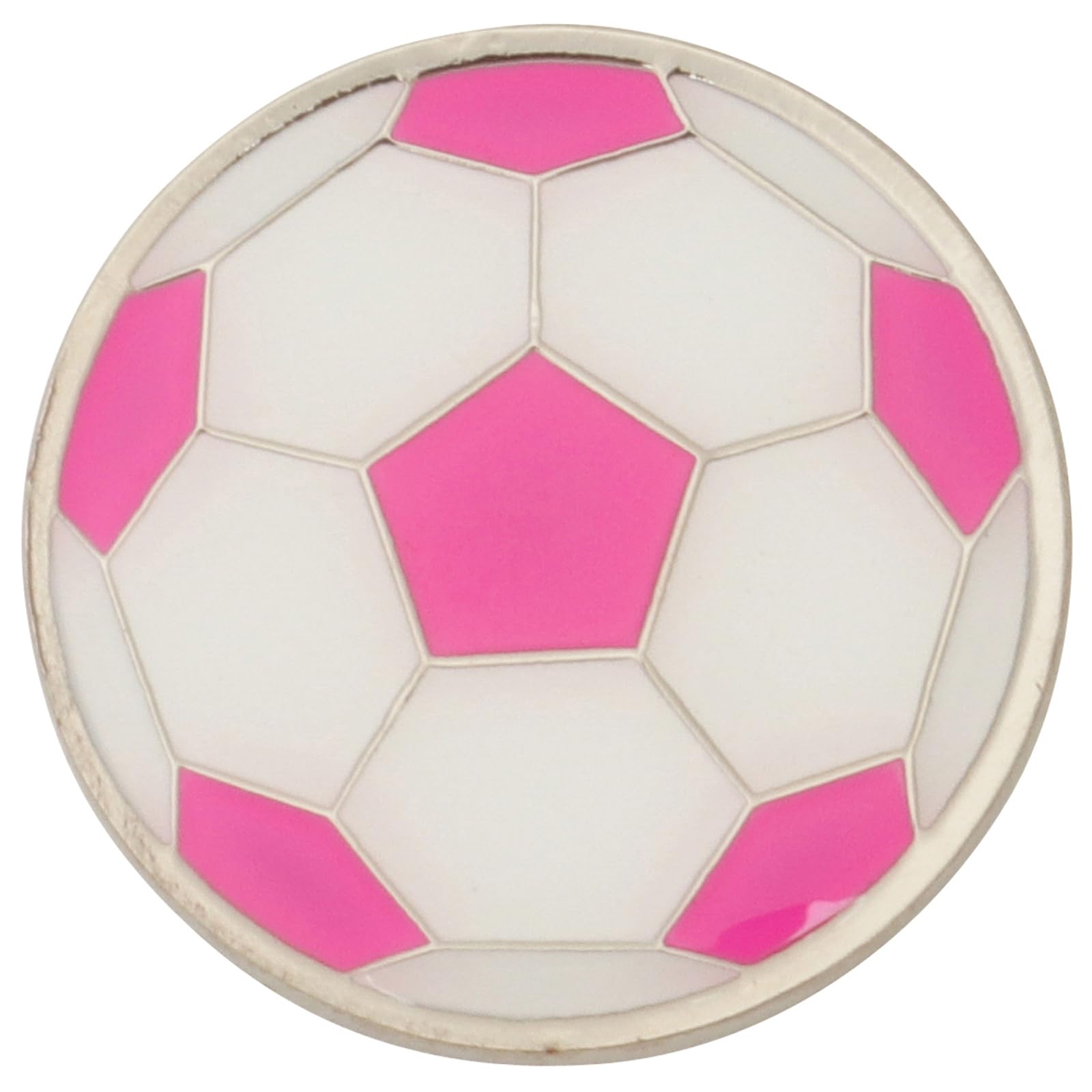 【送料無料】Tabata(タバタ) ゴルフマーカー マグネット グリーンマーカー かわいいデザイン グラウンドゴルフ 磁石 芝に目立つ色 ゴルフ用品 コンペ景品 プレゼント サッカー 台座別売り GV0883 M