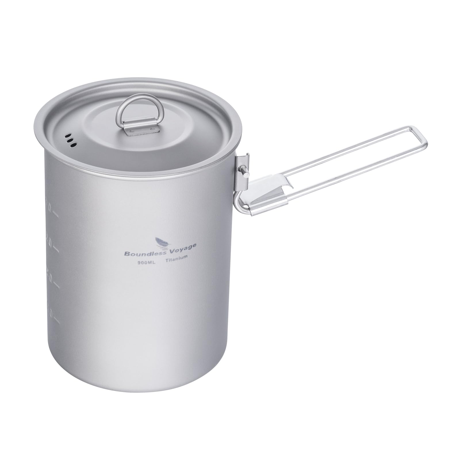 【送料無料】Boundless Voyage チタンクッカー 900ml マグカップ 調理【直火可】軽量コンパクト収納 ポ..