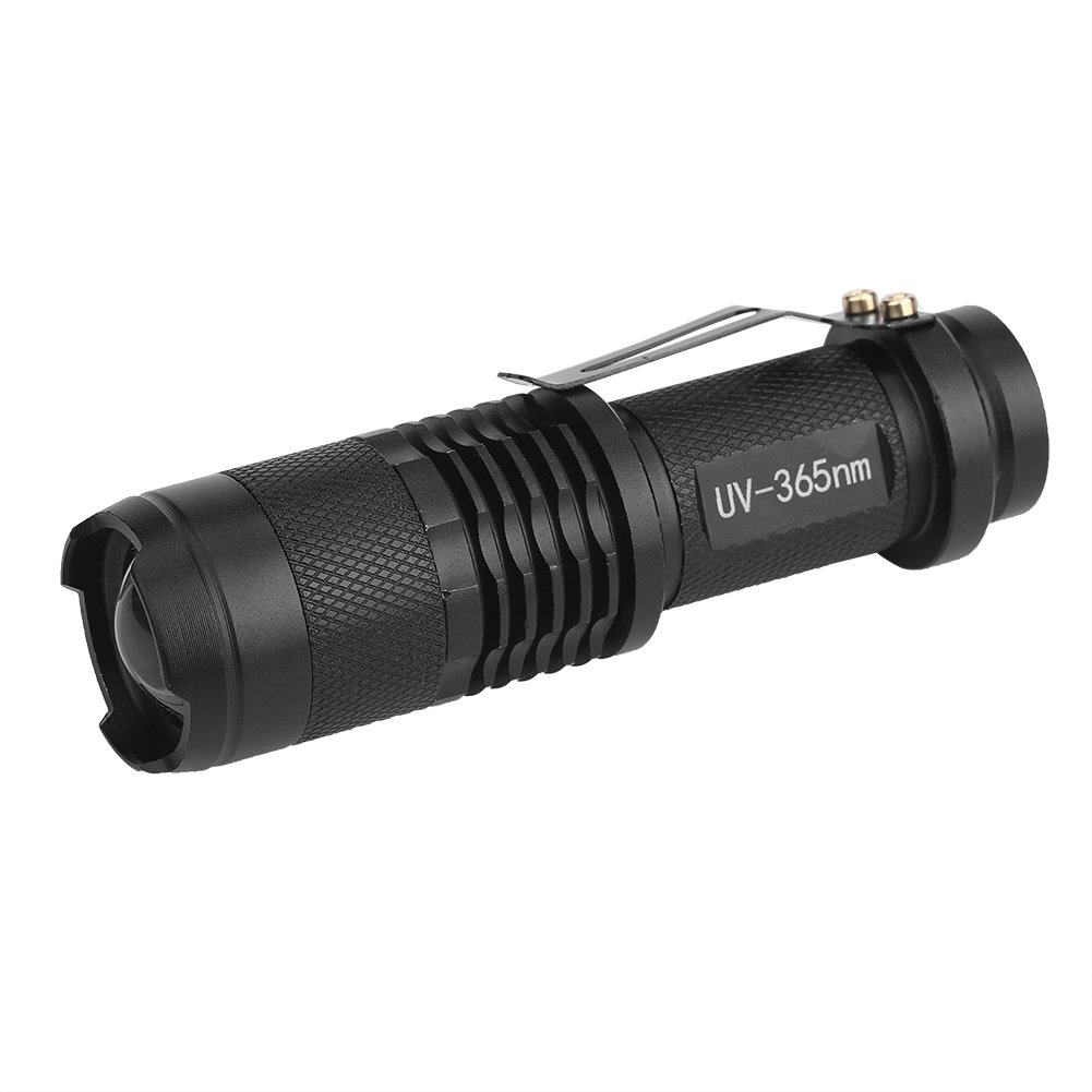 【送料無料】Ochun ブラックライトLED紫外線ライト UV懐中電灯 ピーク波長365nm/395nm 選択できる 汚れ..
